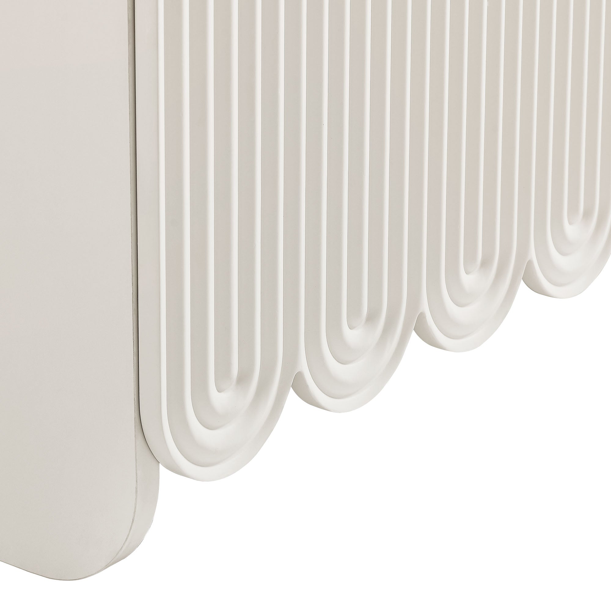 Dahlia Fluted and Scalloped Sideboard Storage Cabinet by Modway - Best Buy Furniture