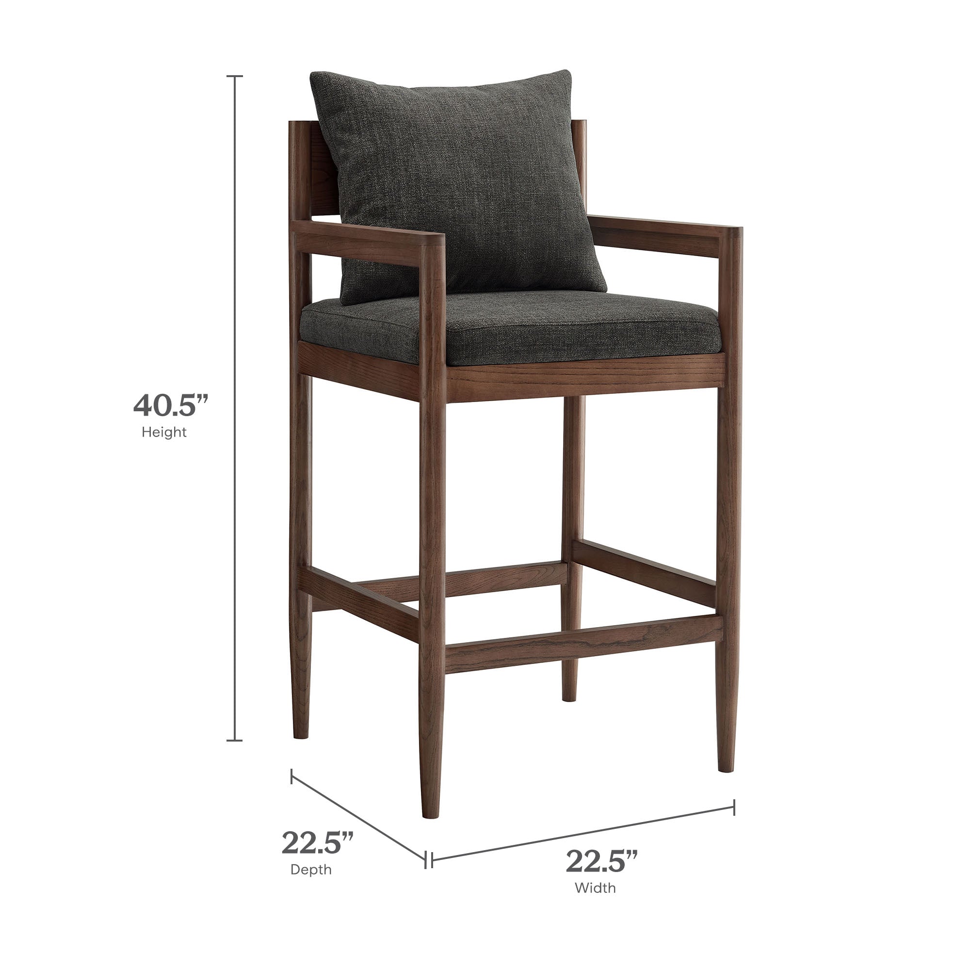 Remington Wood Bar Stool by Modway - Best Buy Furniture