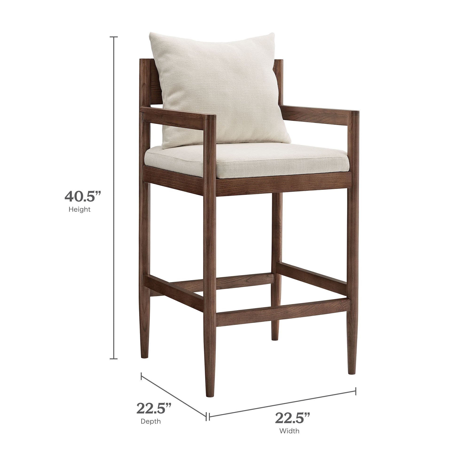 Remington Wood Bar Stool by Modway - Best Buy Furniture