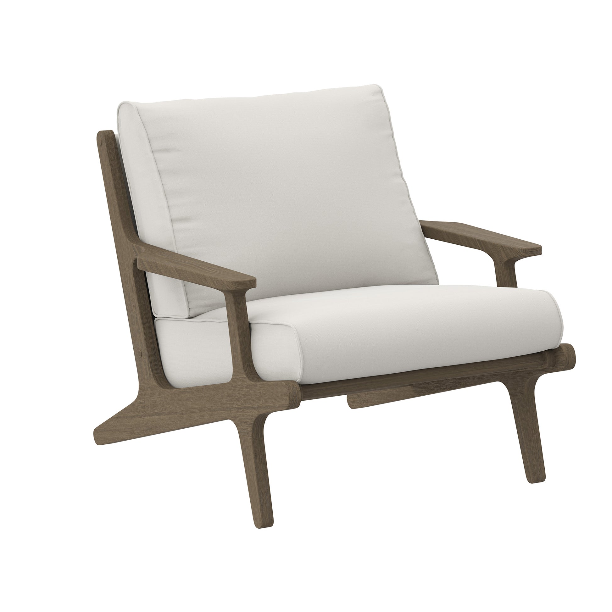 Saratoga Outdoor Patio Teak Wood Armchair by Modway - Best Buy Furniture