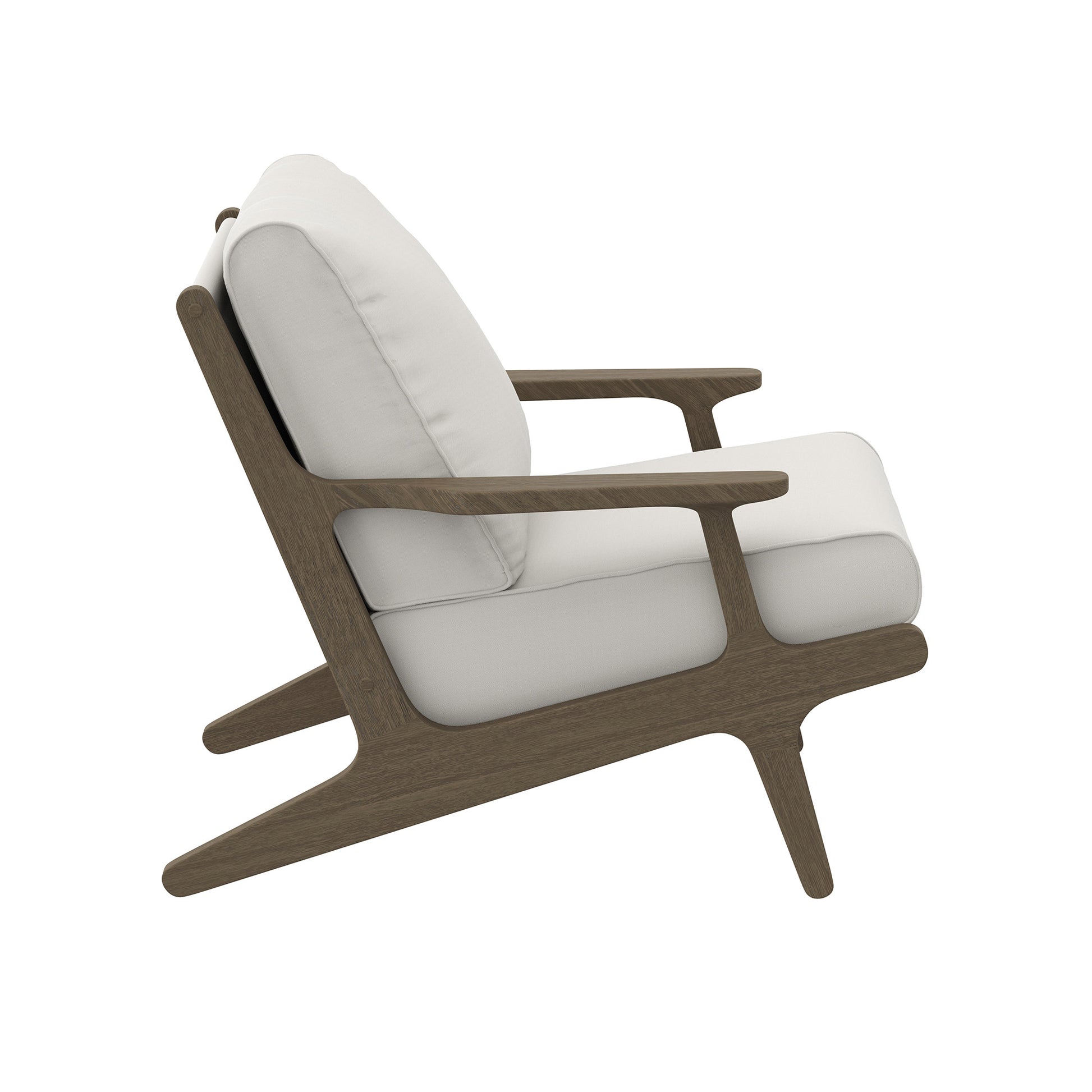 Saratoga Outdoor Patio Teak Wood Armchair by Modway - Best Buy Furniture