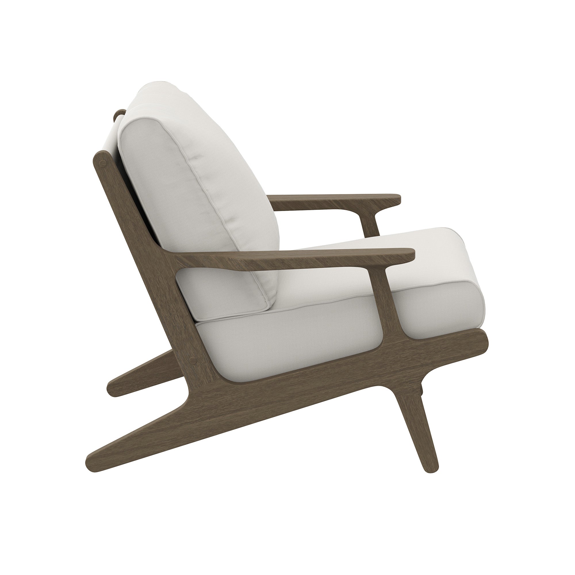 Saratoga Outdoor Patio Teak Wood Armchair by Modway - Best Buy Furniture