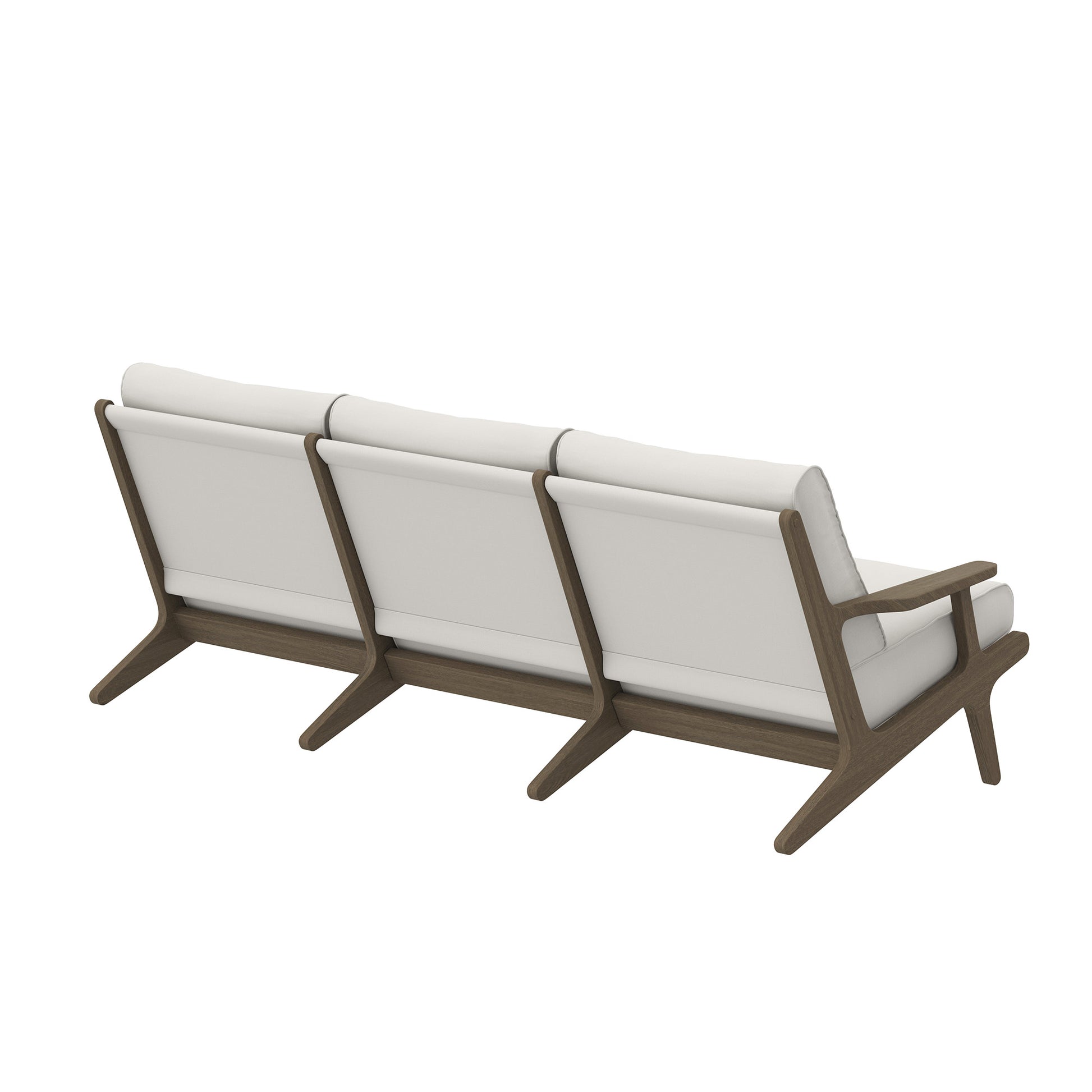 Saratoga Outdoor Patio Teak Sofa by Modway - Best Buy Furniture