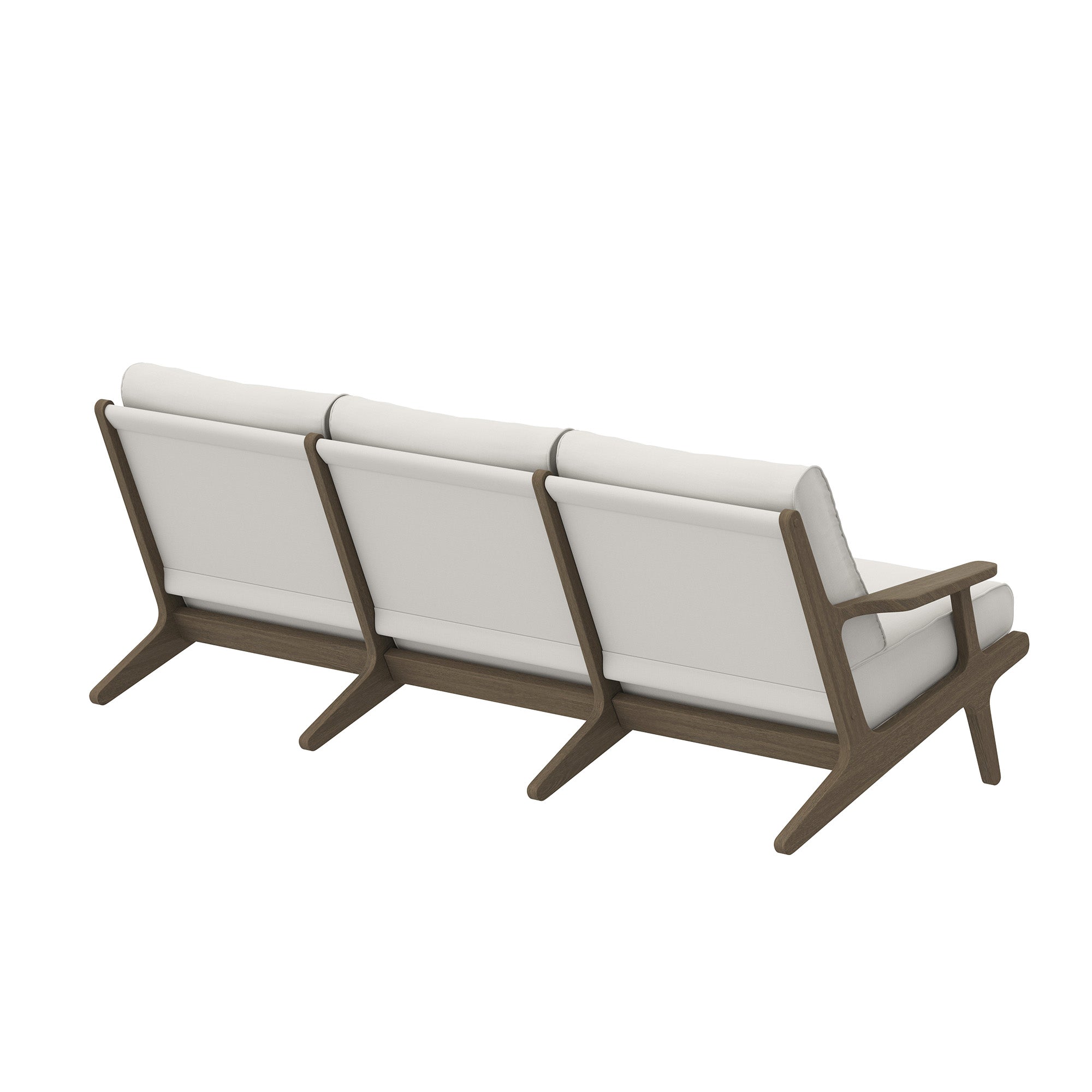 Saratoga Outdoor Patio Teak Sofa by Modway - Best Buy Furniture