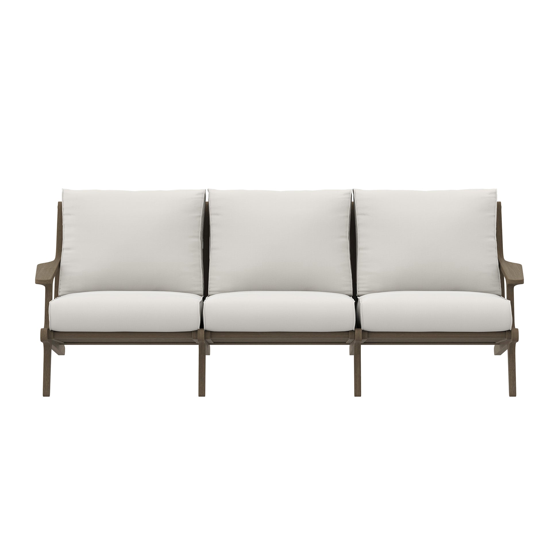 Saratoga Outdoor Patio Teak Sofa by Modway - Best Buy Furniture