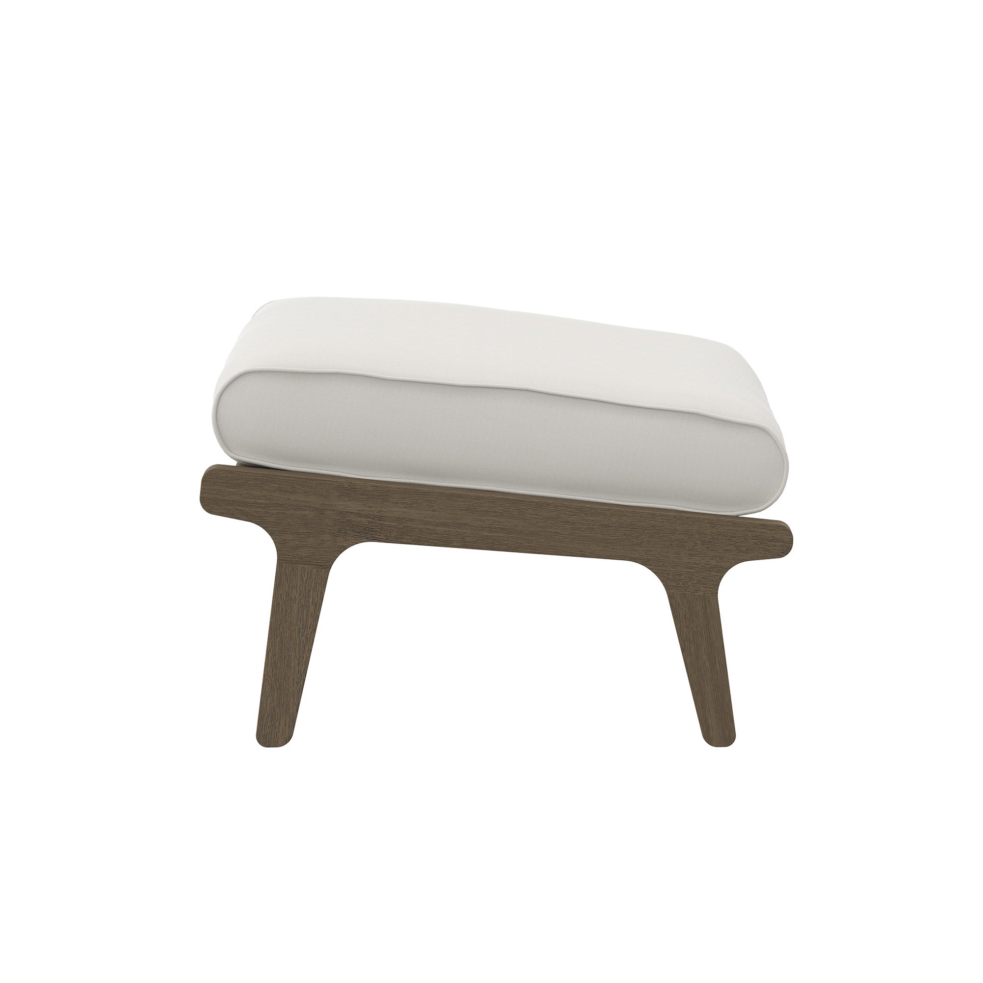 Saratoga Outdoor Patio Teak Ottoman by Modway - Best Buy Furniture