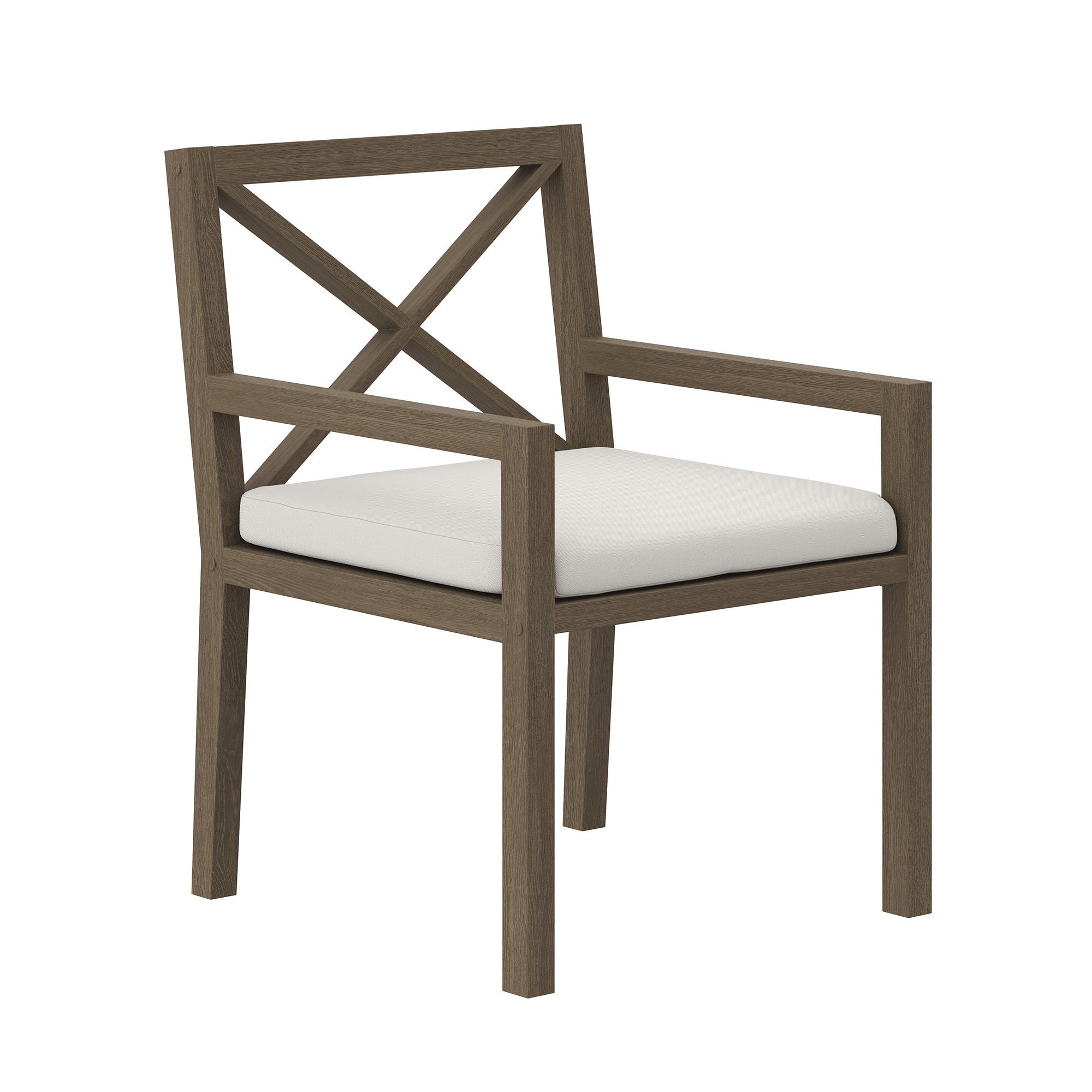 Northlake Outdoor Patio Teak Dining Armchair by Modway - Best Buy Furniture
