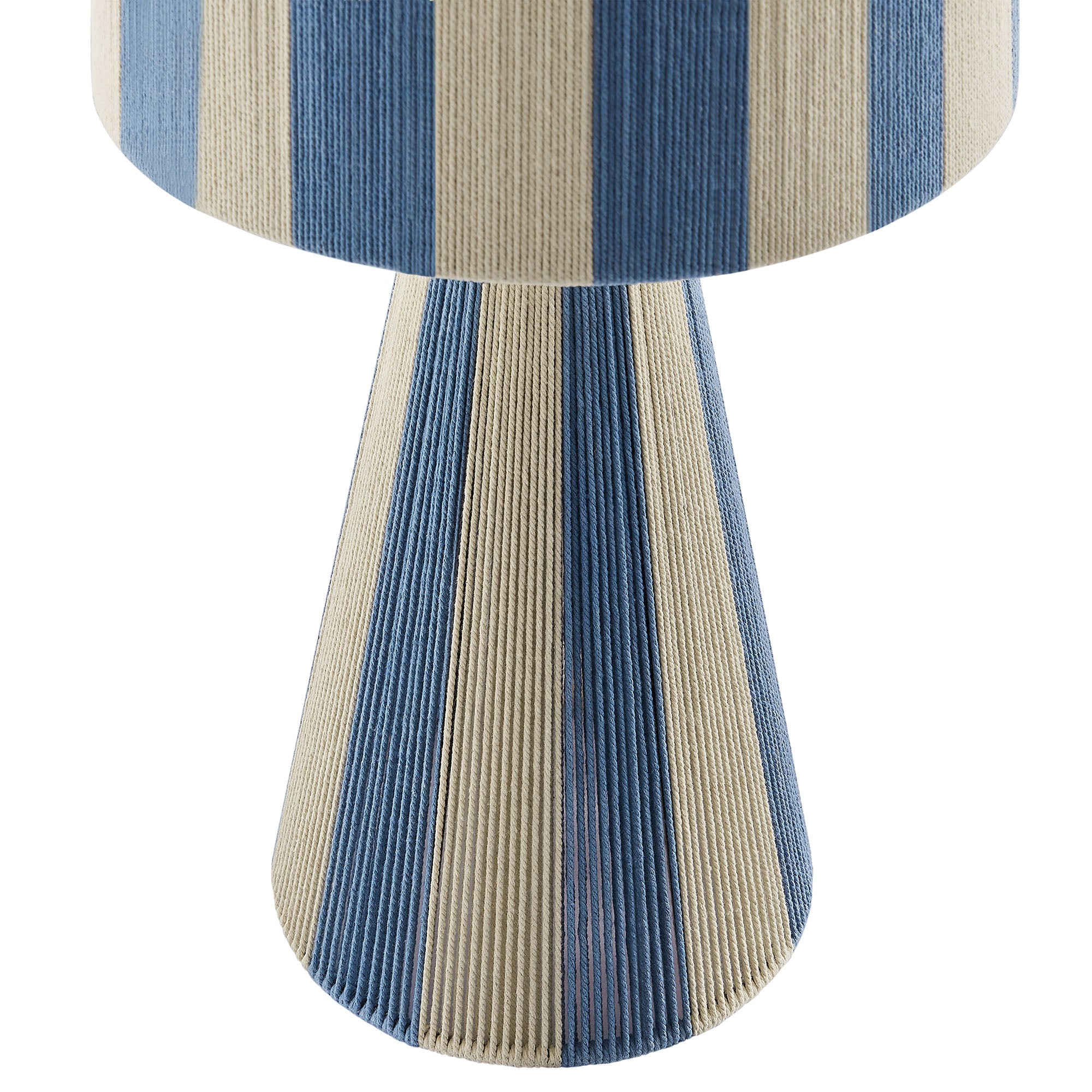 Renae Handwoven Cotton Thread Striped Table Lamp by Modway - Best Buy Furniture