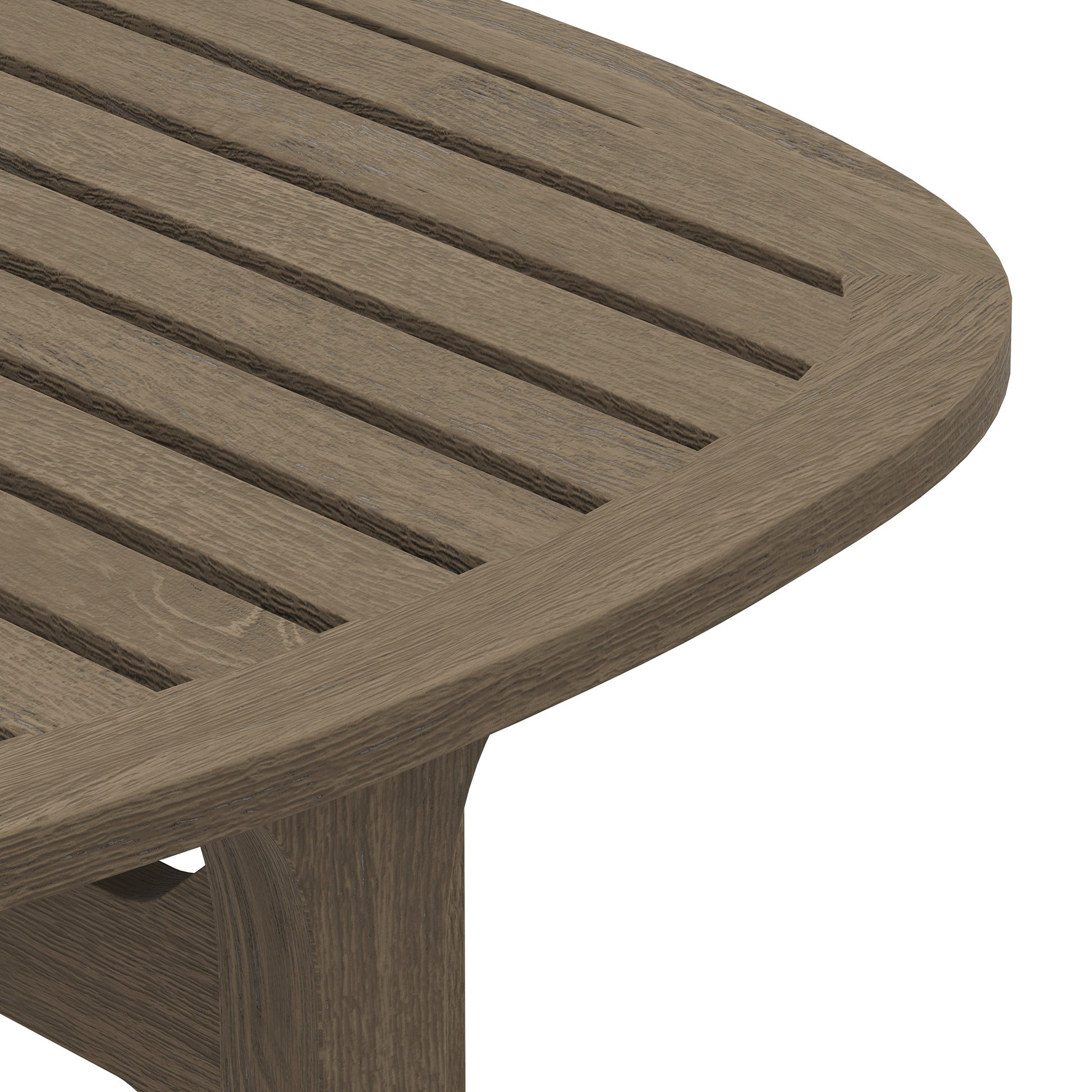 Saratoga Square Outdoor Patio Teak Wood Side Table by Modway - Best Buy Furniture