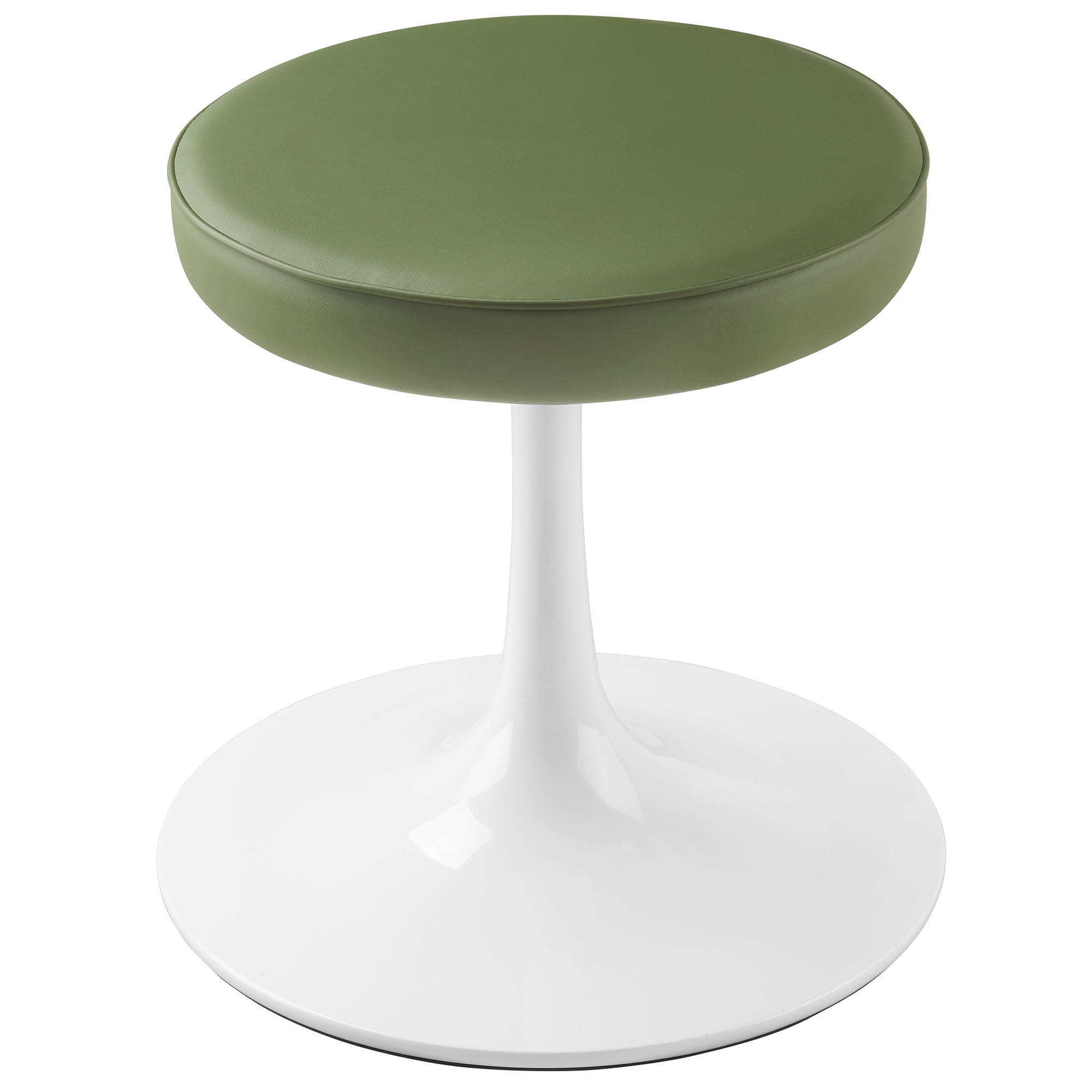 Lippa Vegan Leather Round Stool by Modway - Best Buy Furniture