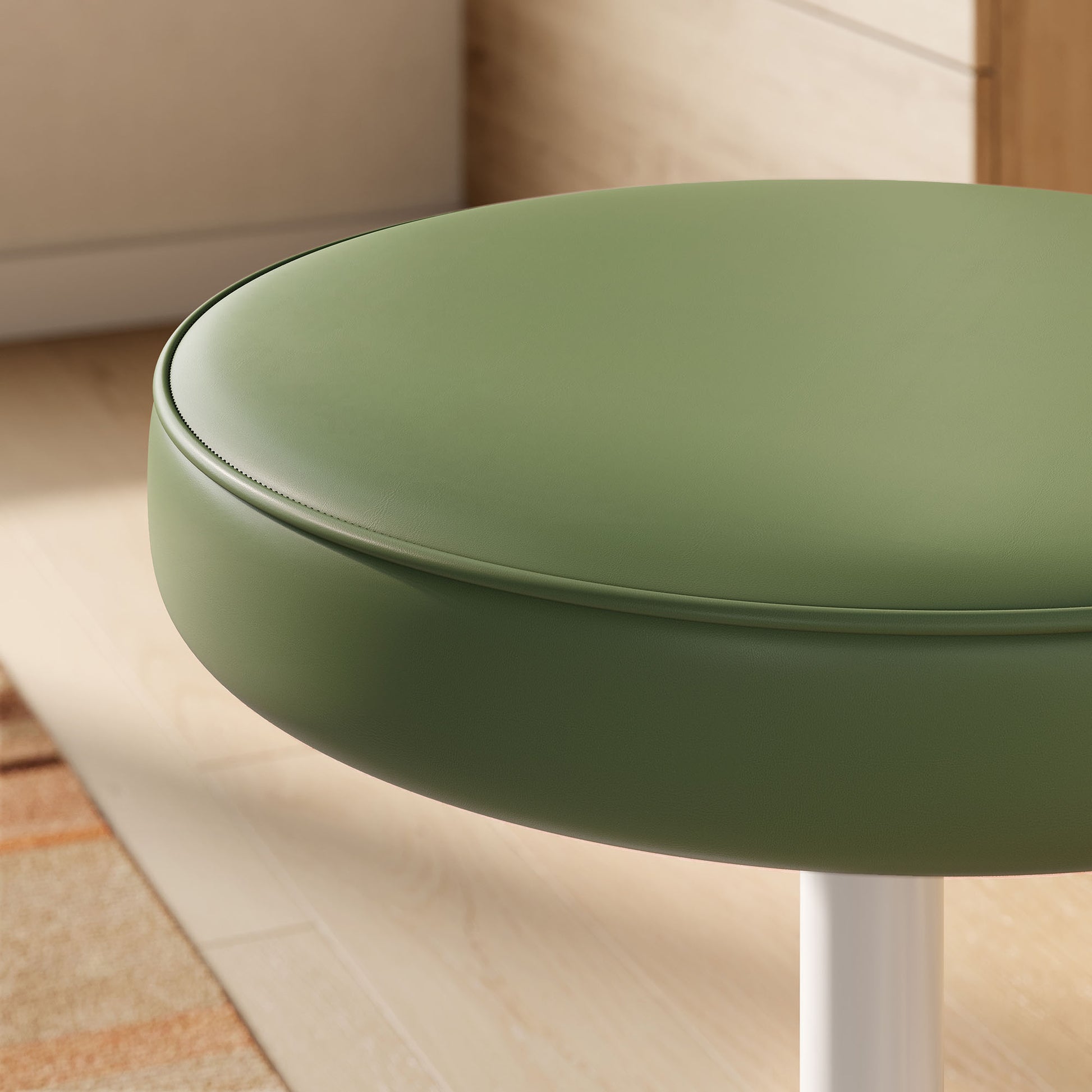 Lippa Vegan Leather Round Stool by Modway - Best Buy Furniture