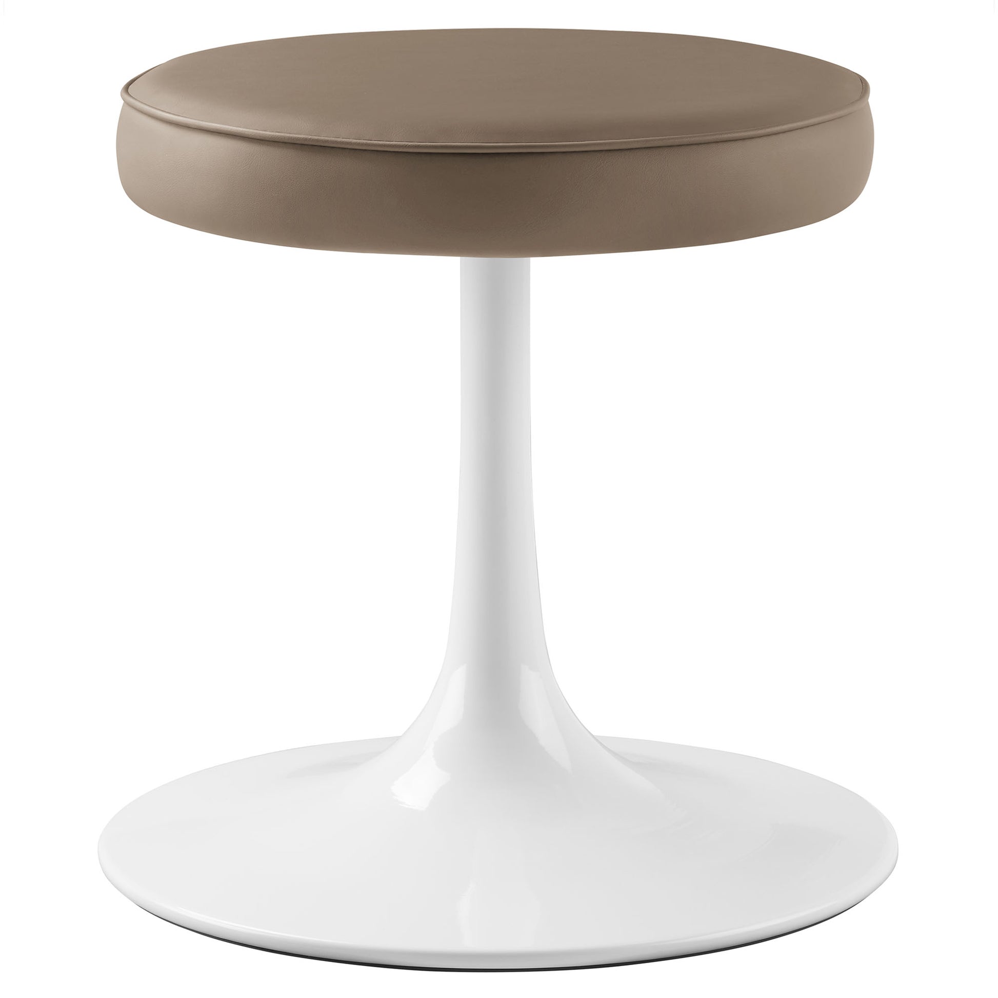 Lippa Vegan Leather Round Stool by Modway - Best Buy Furniture