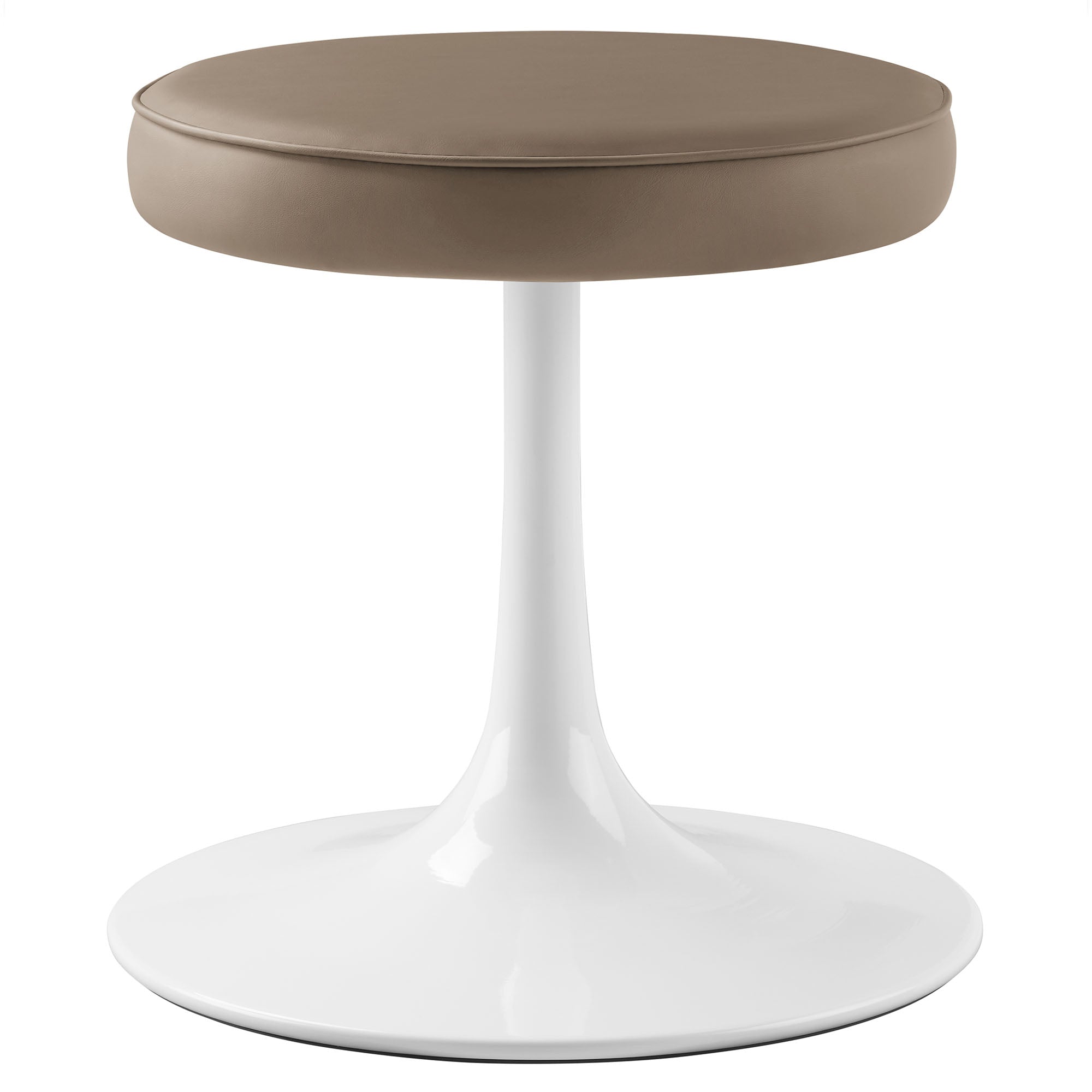 Lippa Vegan Leather Round Stool by Modway - Best Buy Furniture