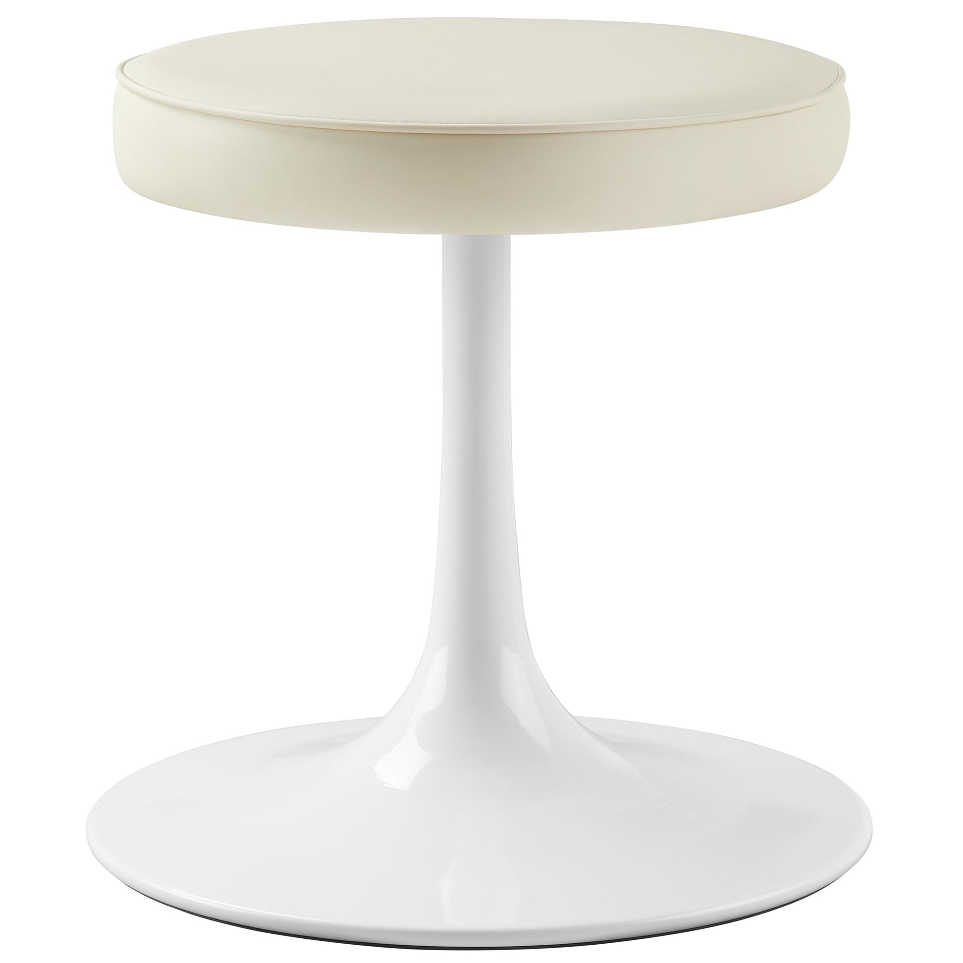 Lippa Vegan Leather Round Stool by Modway - Best Buy Furniture