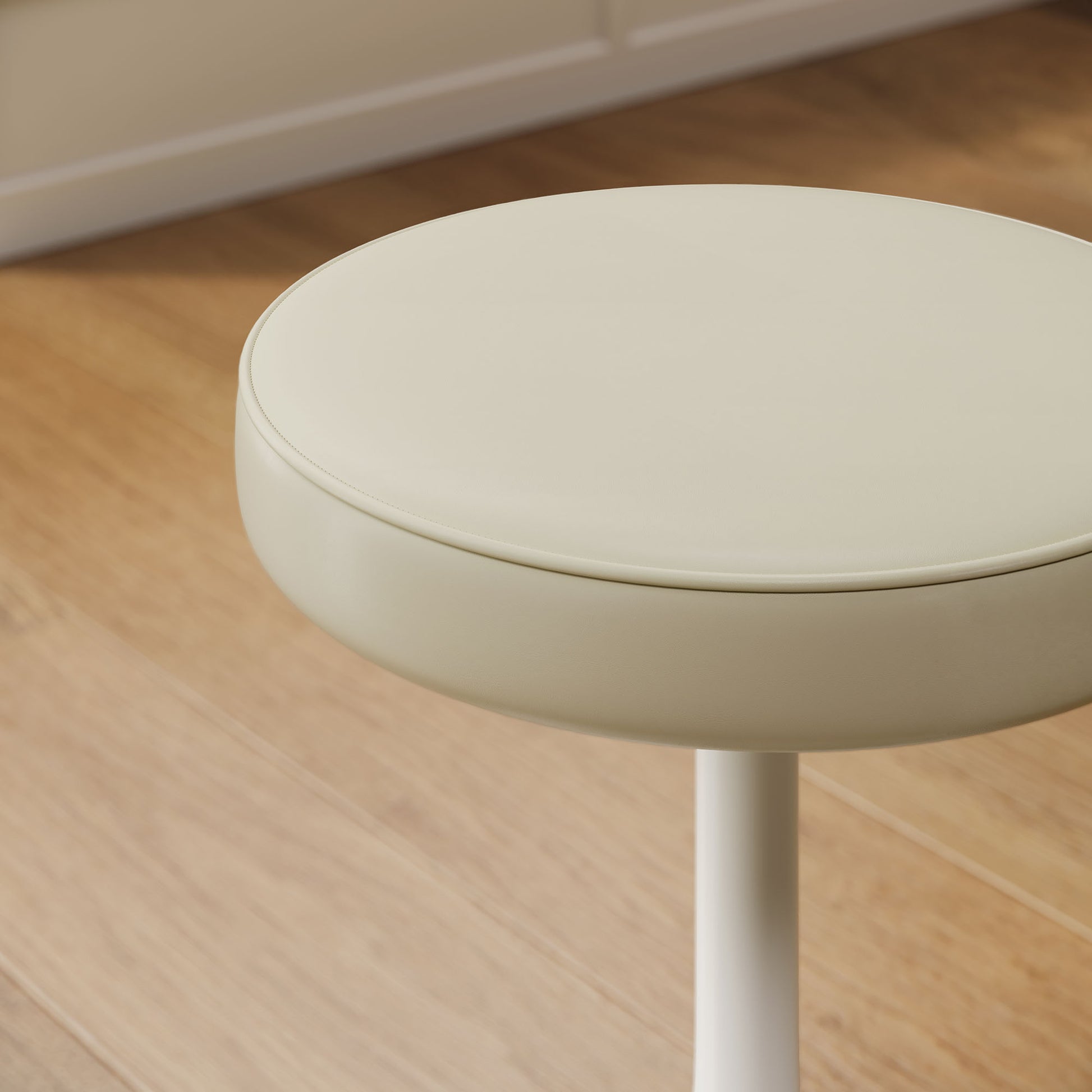 Lippa Vegan Leather Round Stool by Modway - Best Buy Furniture