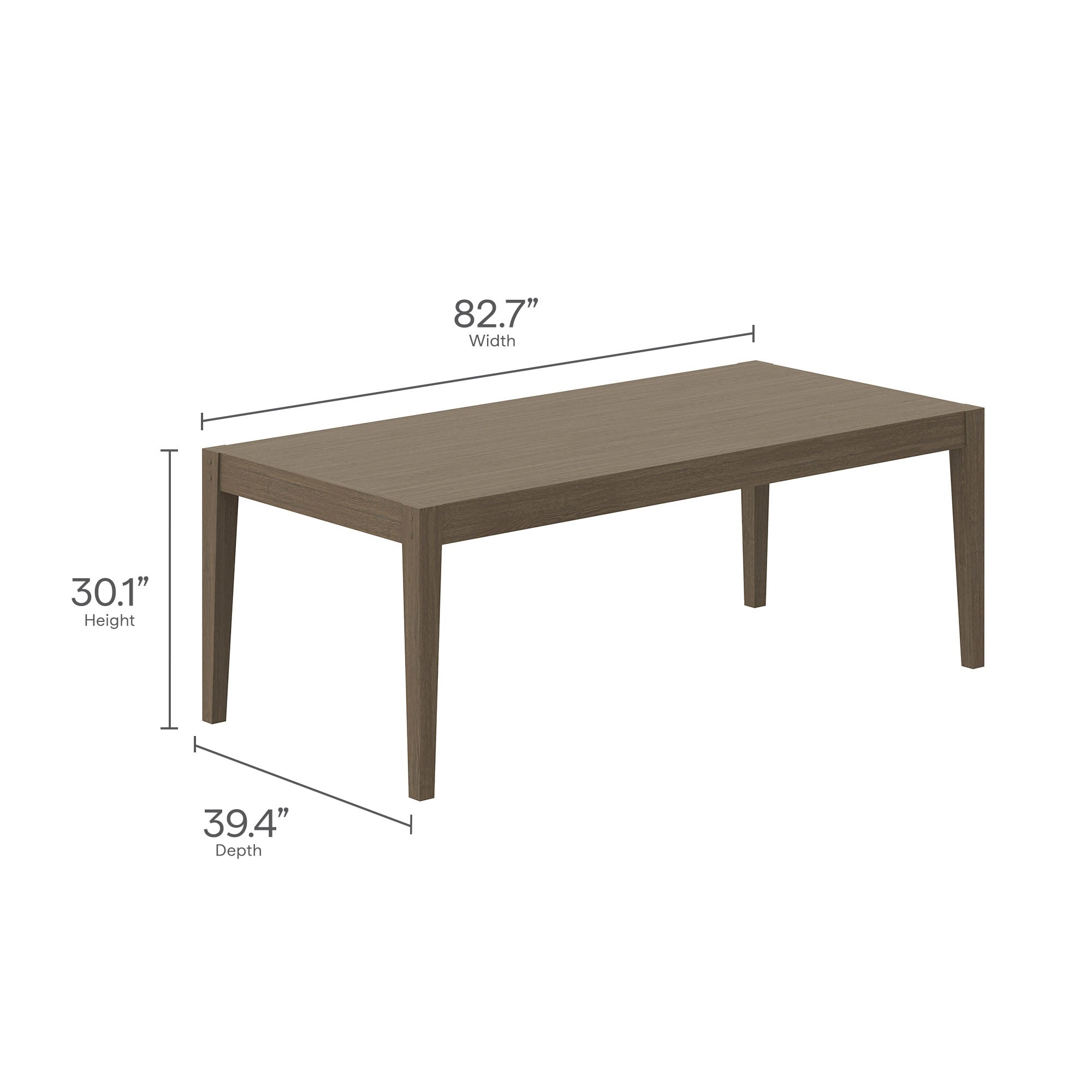 Northlake 9-Piece Outdoor Patio Teak Wood Dining Set by Modway - Best Buy Furniture