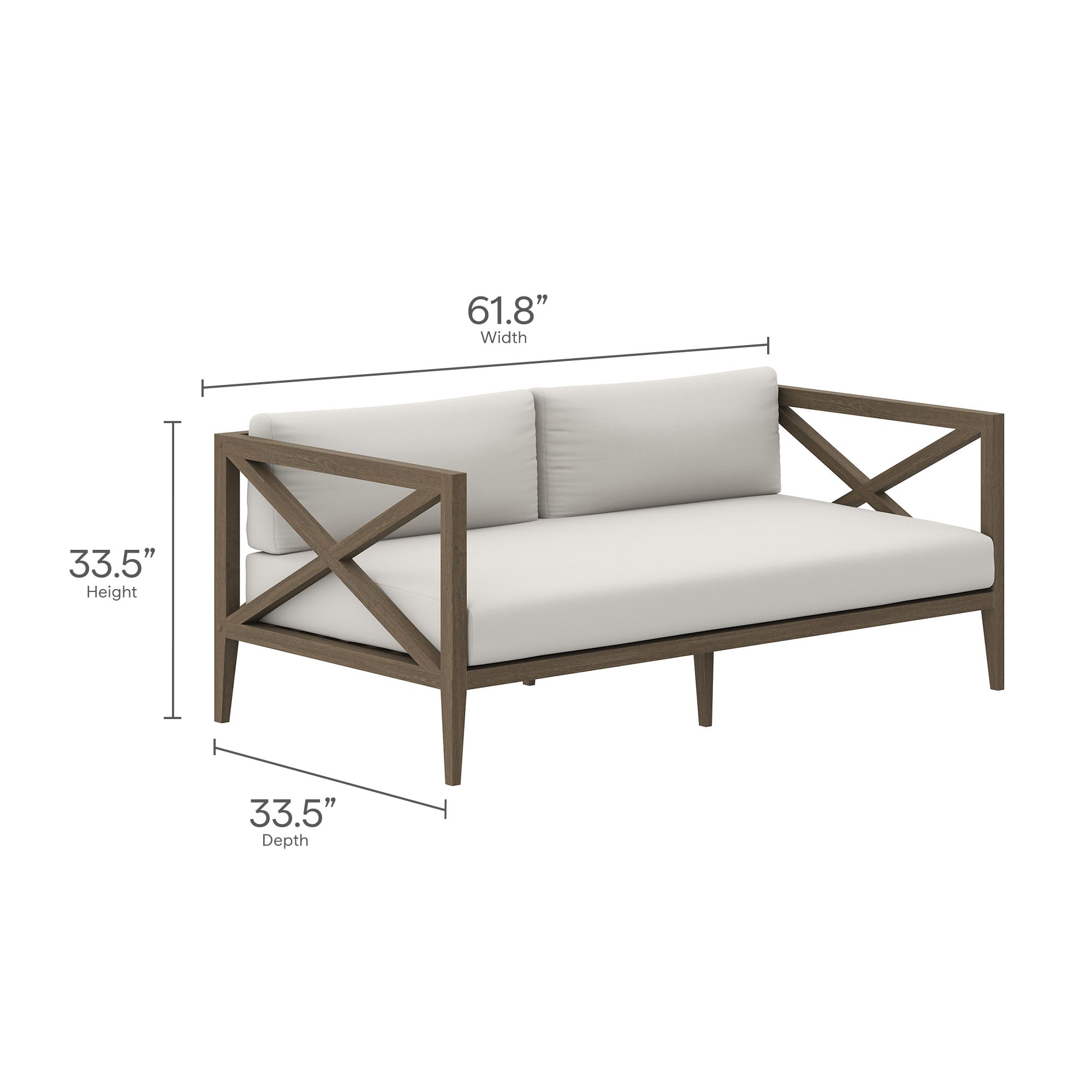 Northlake 5-Piece Outdoor Patio Teak Wood Furniture Set by Modway - Best Buy Furniture