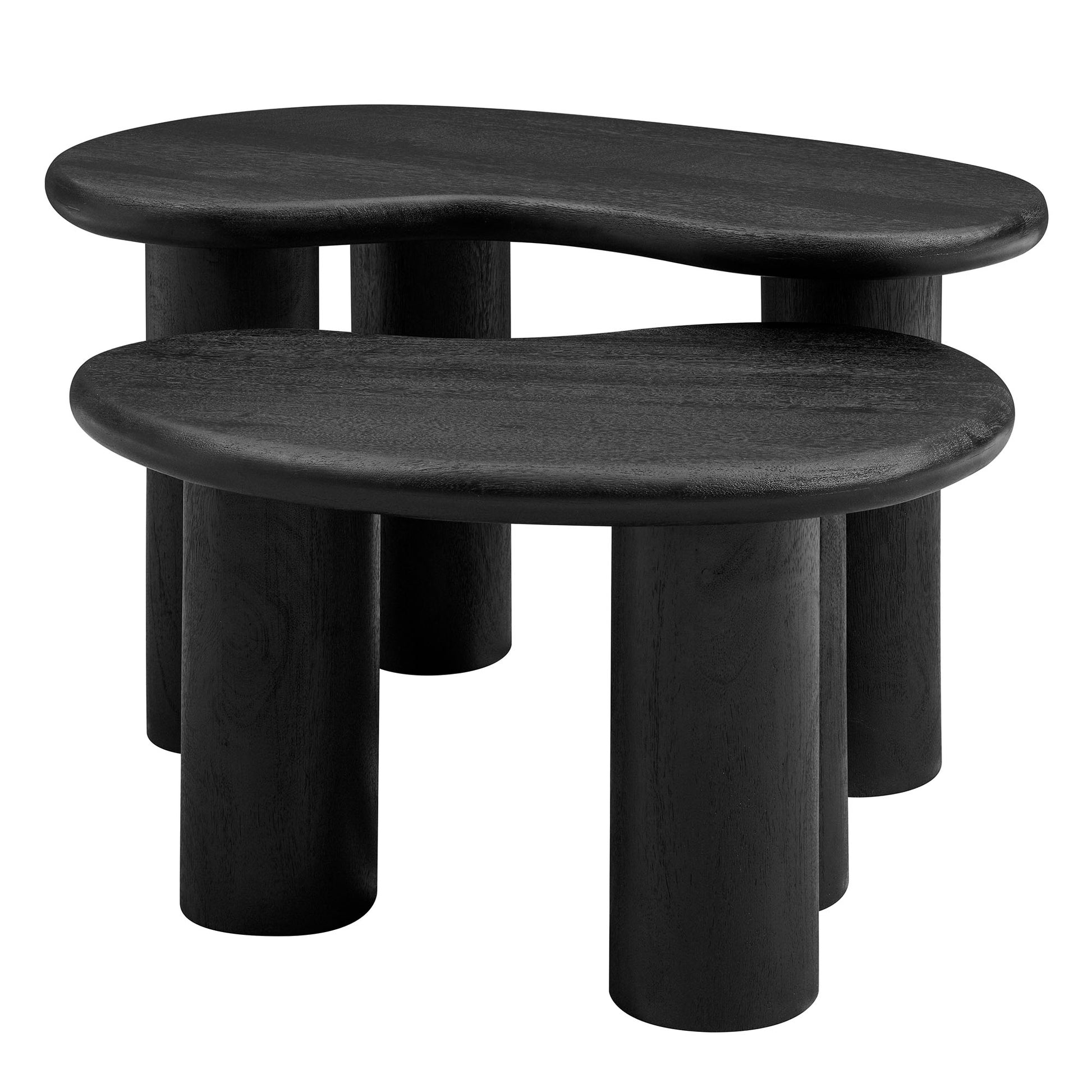Hackney Mango Wood Nesting Coffee Table Set by Modway - Best Buy Furniture