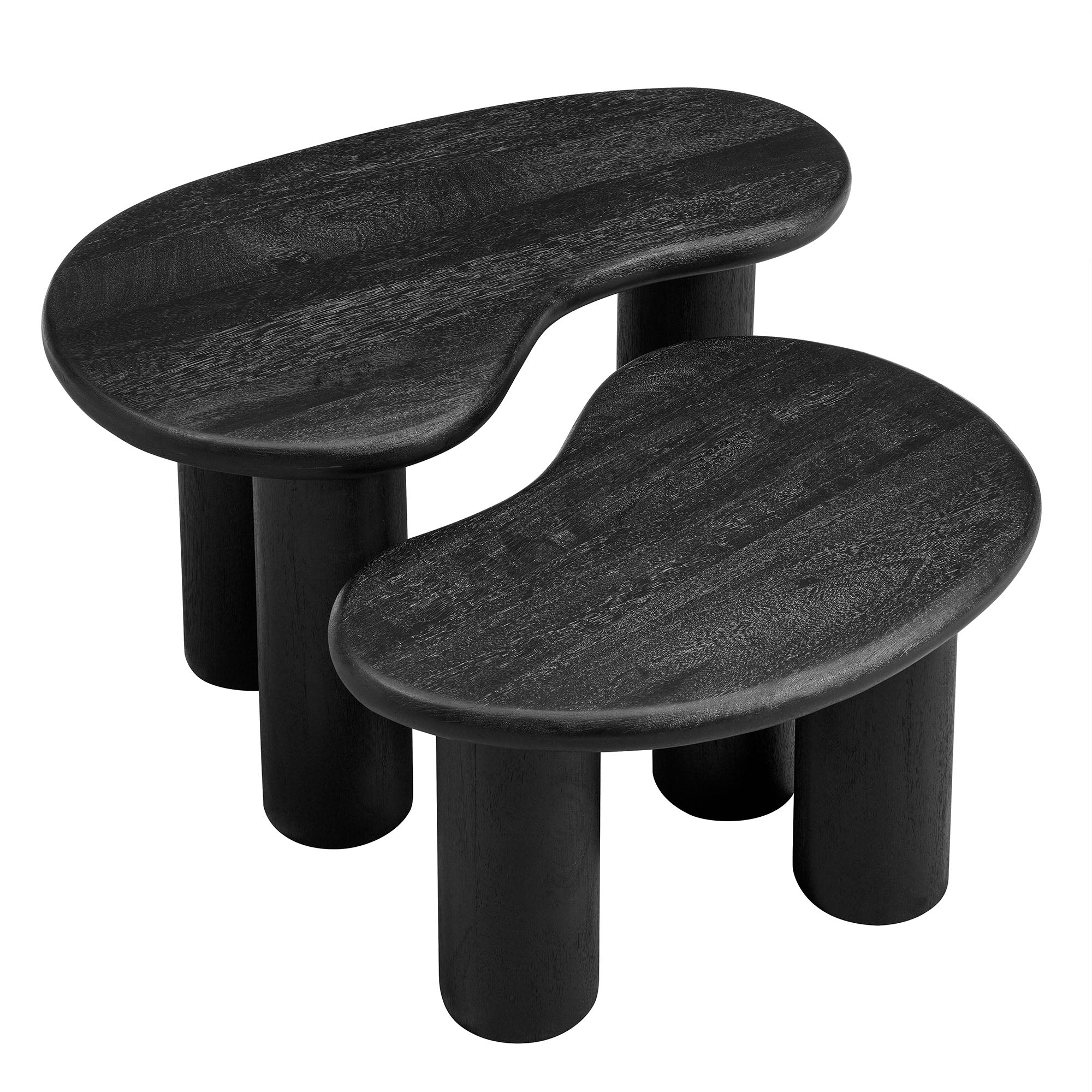 Hackney Mango Wood Nesting Coffee Table Set by Modway - Best Buy Furniture