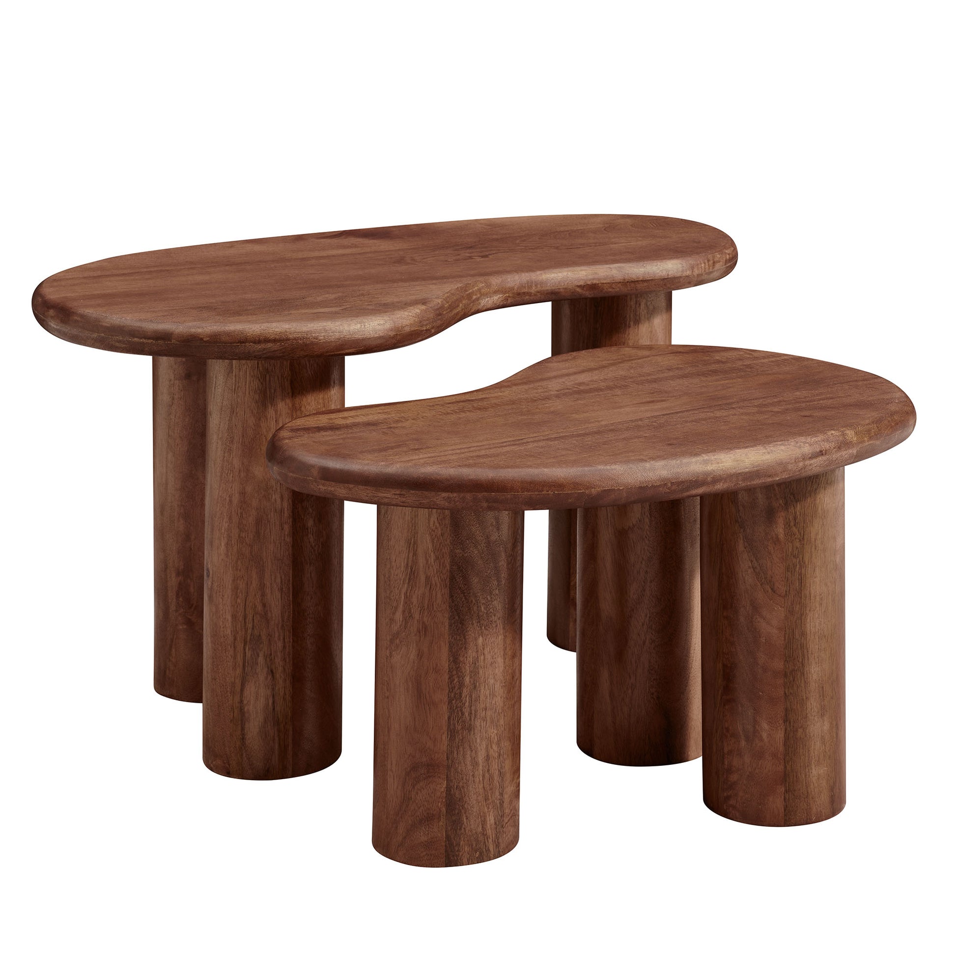 Hackney Mango Wood Nesting Coffee Table Set by Modway - Best Buy Furniture