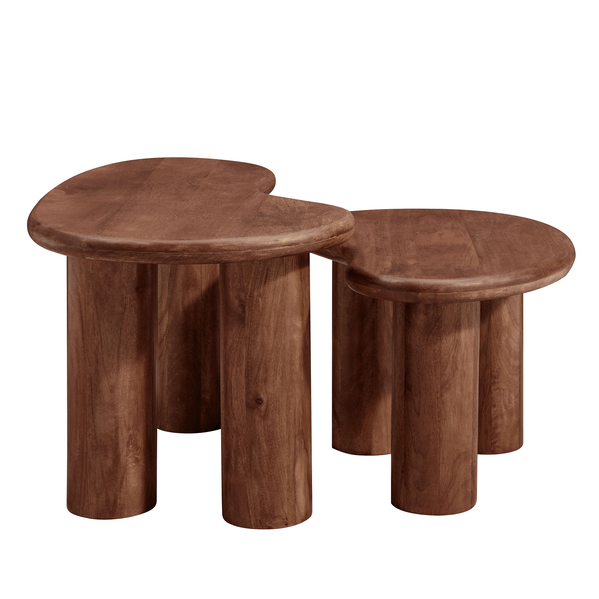 Hackney Mango Wood Nesting Coffee Table Set by Modway - Best Buy Furniture