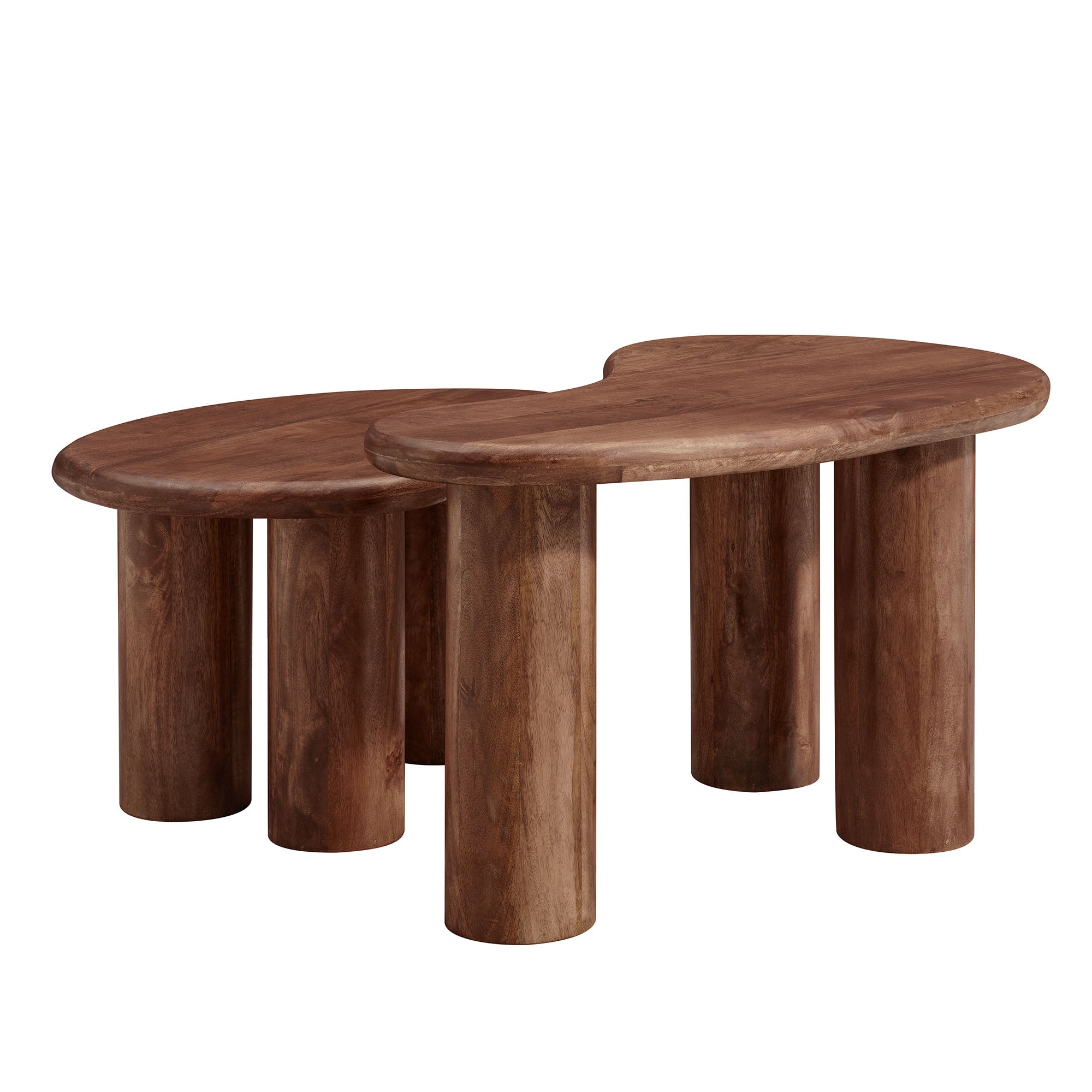 Hackney Mango Wood Nesting Coffee Table Set by Modway - Best Buy Furniture