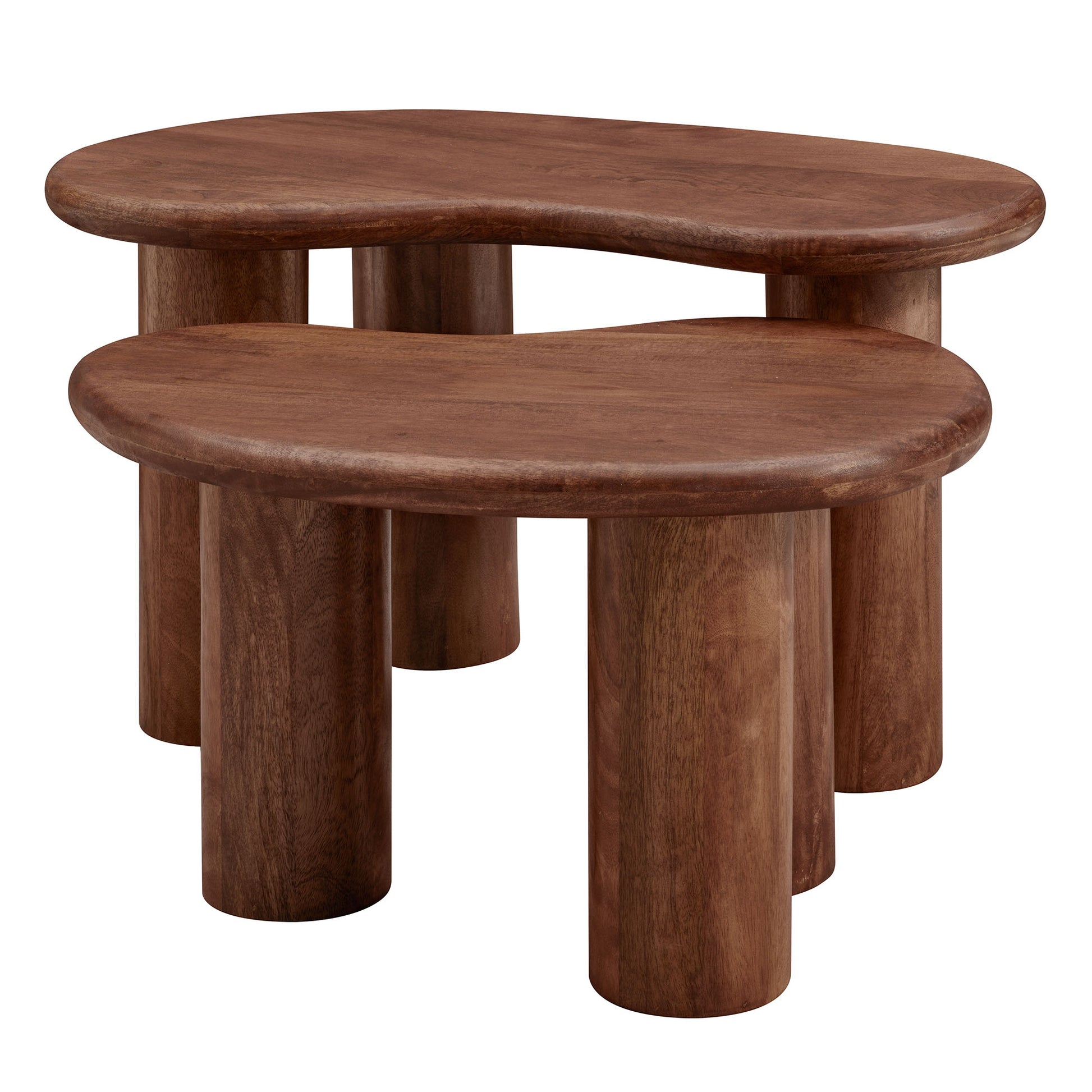 Hackney Mango Wood Nesting Coffee Table Set by Modway - Best Buy Furniture