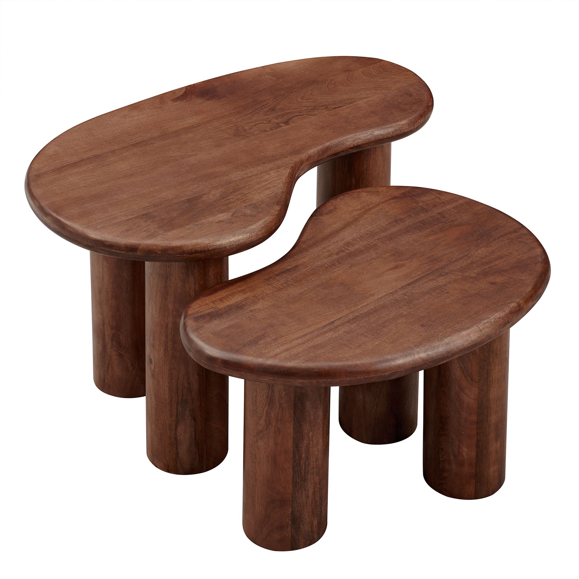 Hackney Mango Wood Nesting Coffee Table Set by Modway - Best Buy Furniture