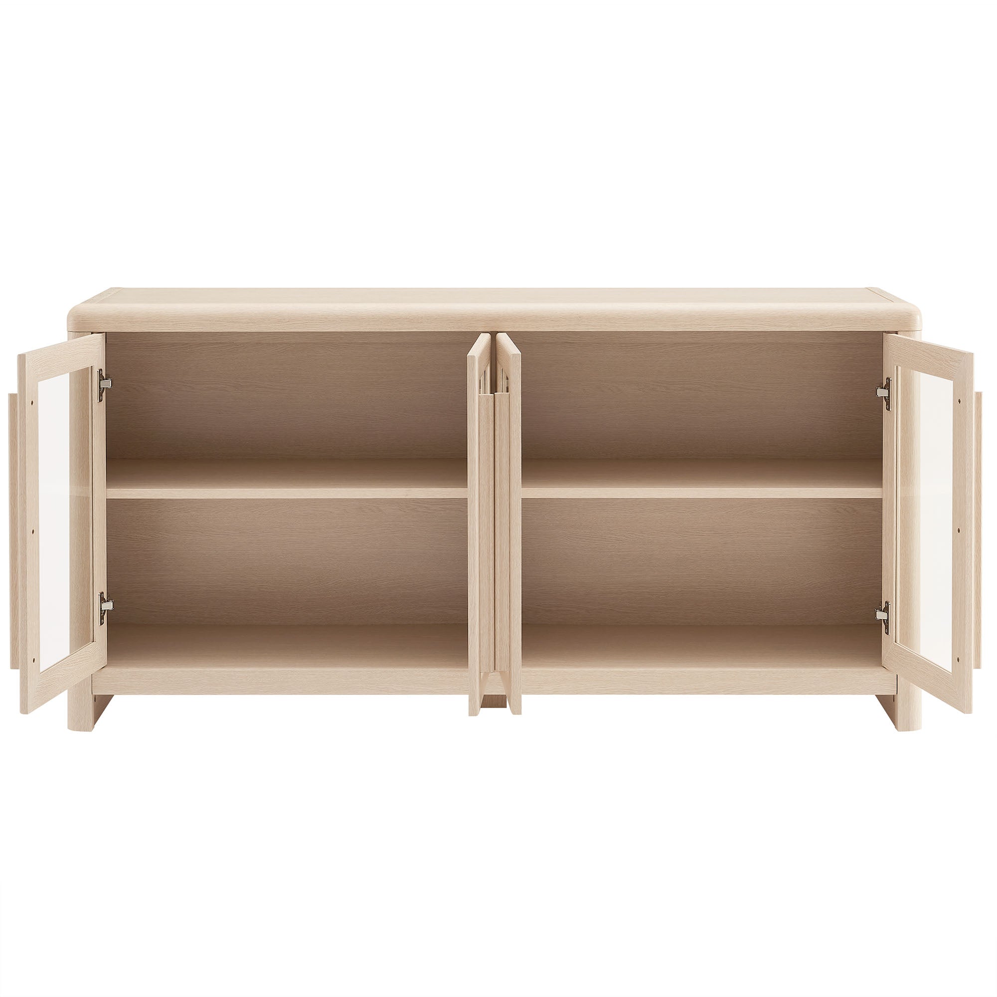 Evren 4-Door Sideboard Storage Display Cabinet by Modway - Best Buy Furniture