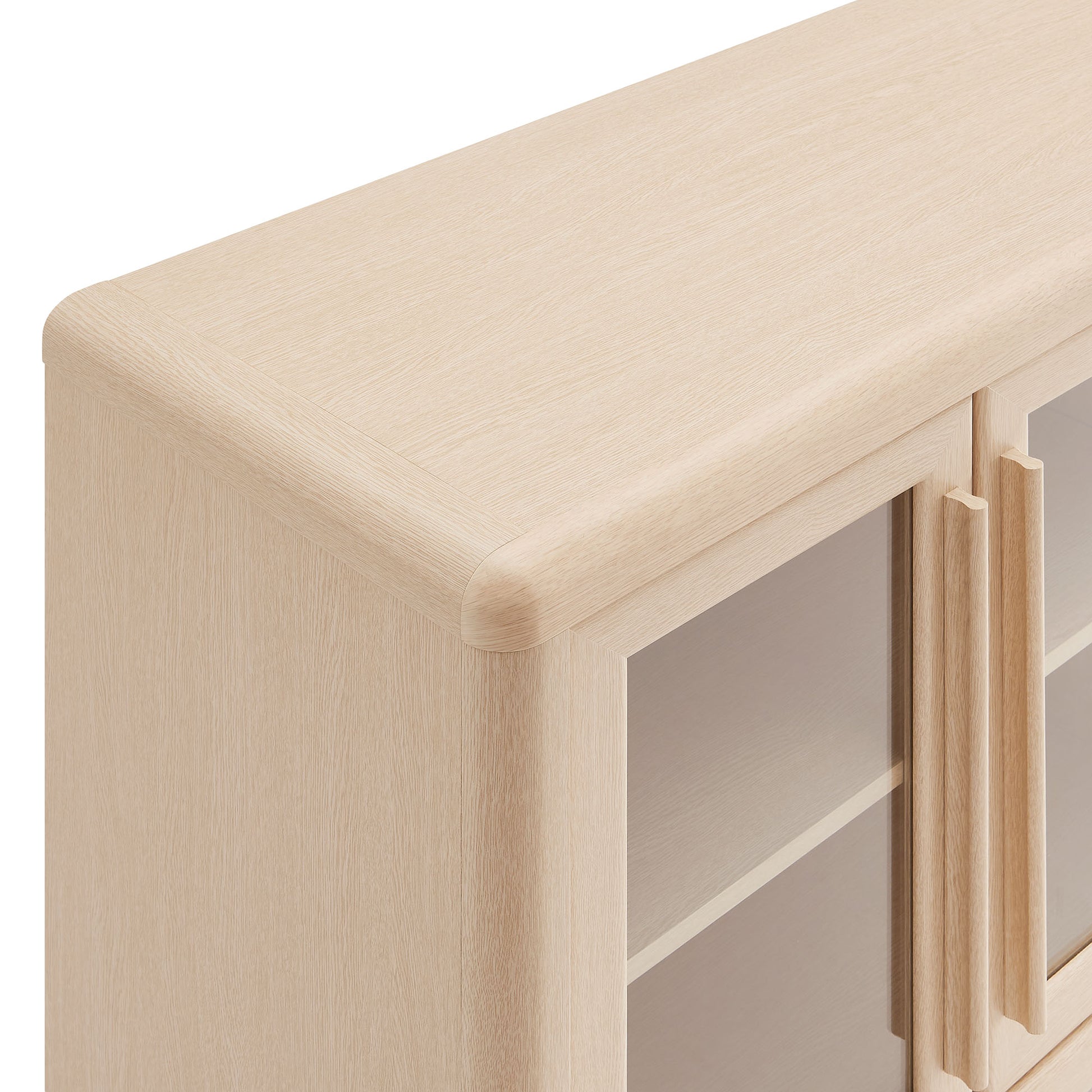 Evren 4-Door Sideboard Storage Display Cabinet by Modway - Best Buy Furniture