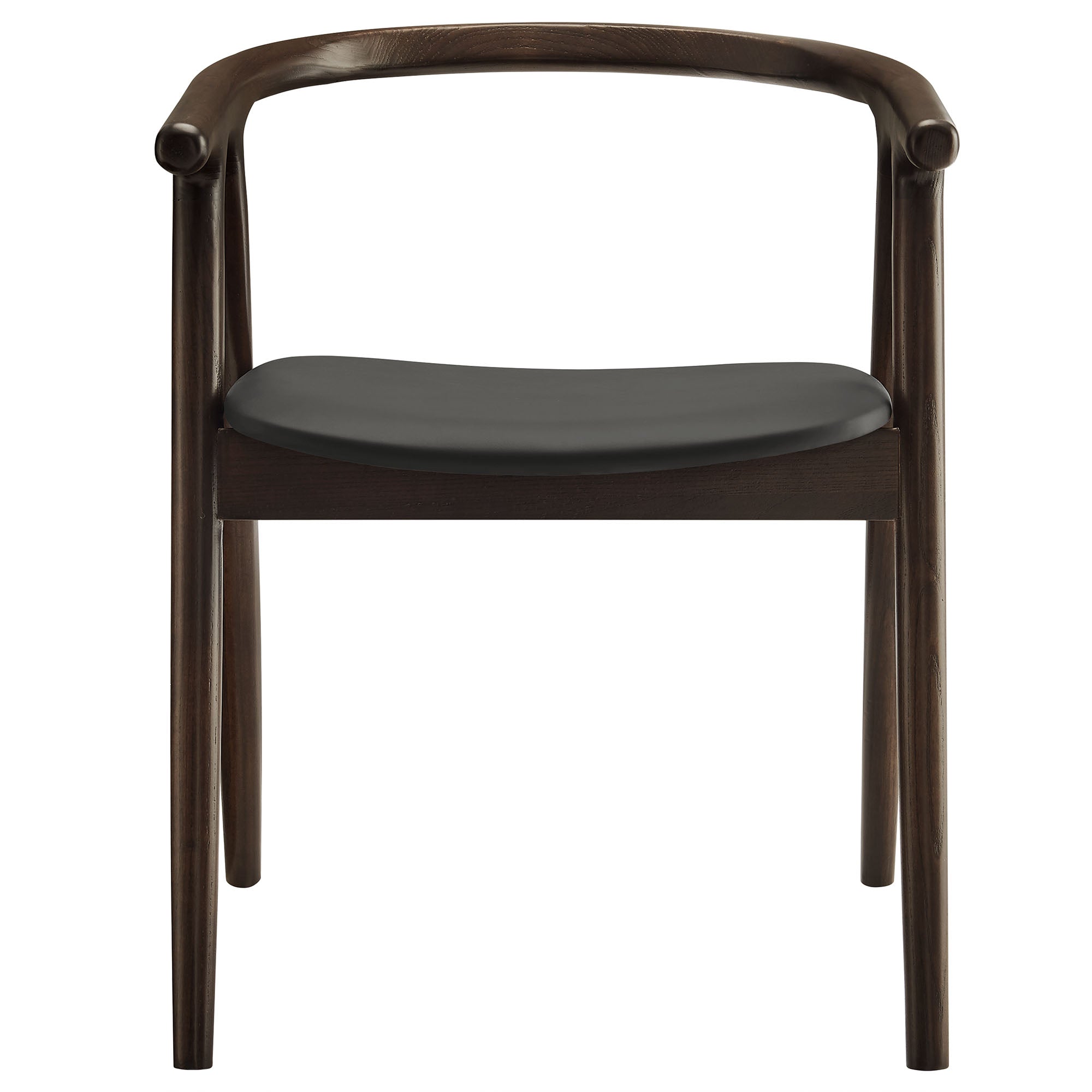 Henry Vegan Leather and Wood Dining Chair by Modway - Best Buy Furniture