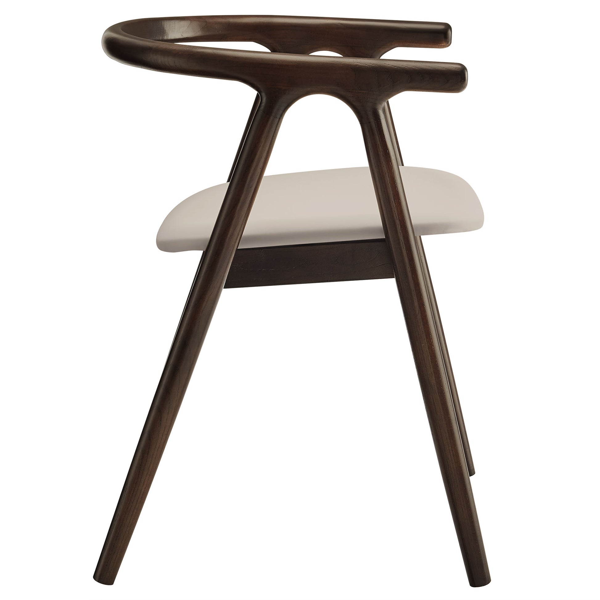 Henry Vegan Leather and Wood Dining Chair by Modway - Best Buy Furniture