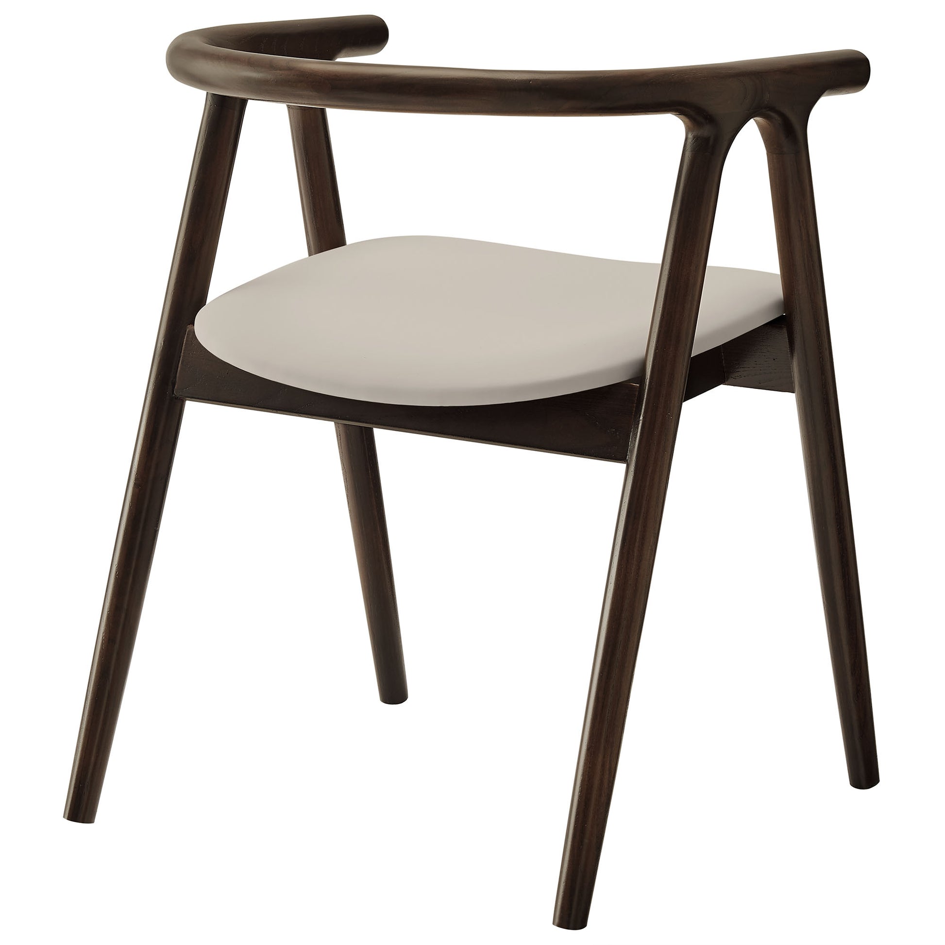 Henry Vegan Leather and Wood Dining Chair by Modway - Best Buy Furniture