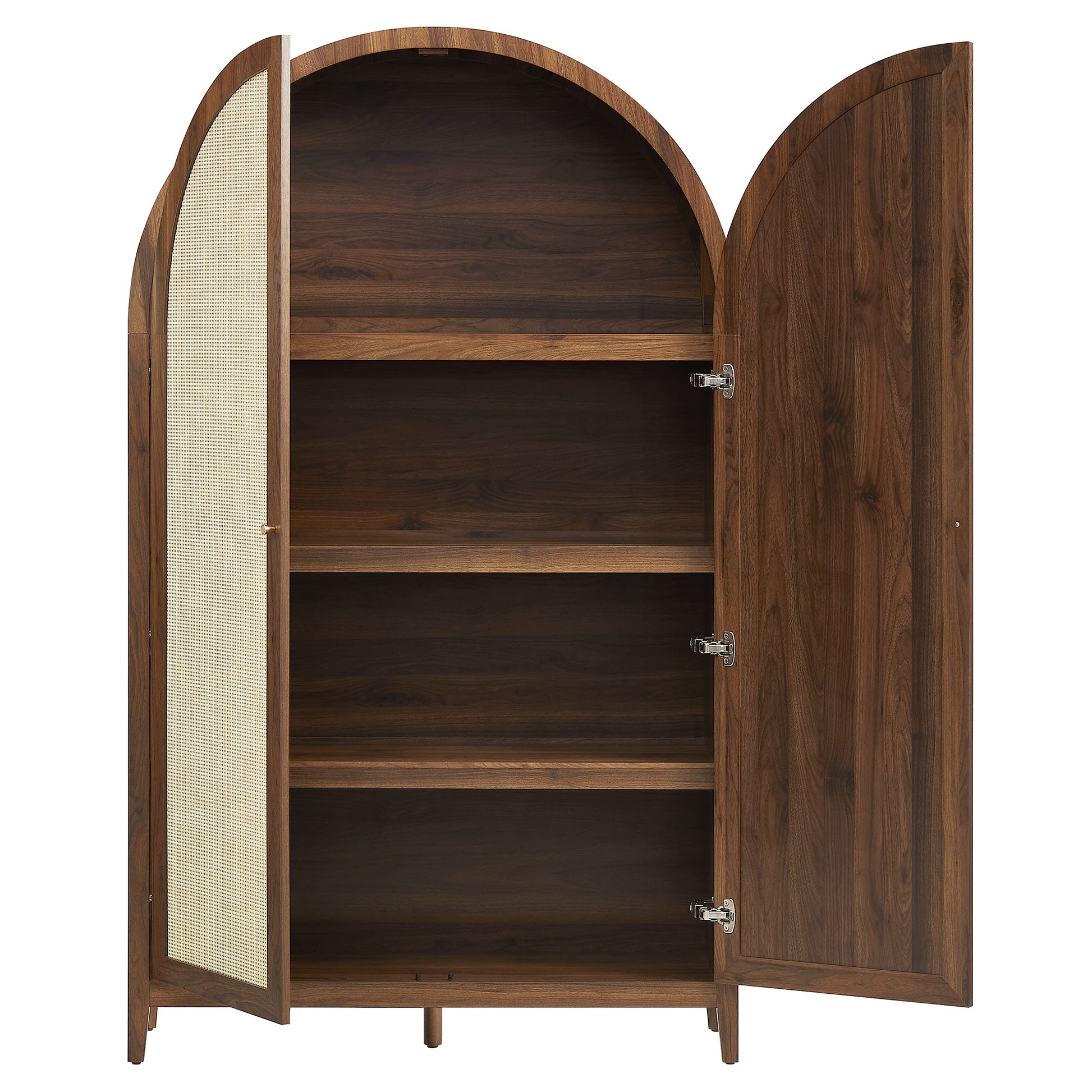 Calista 79" Tall Wide Rattan Arched Storage Cabinet by Modway - Best Buy Furniture