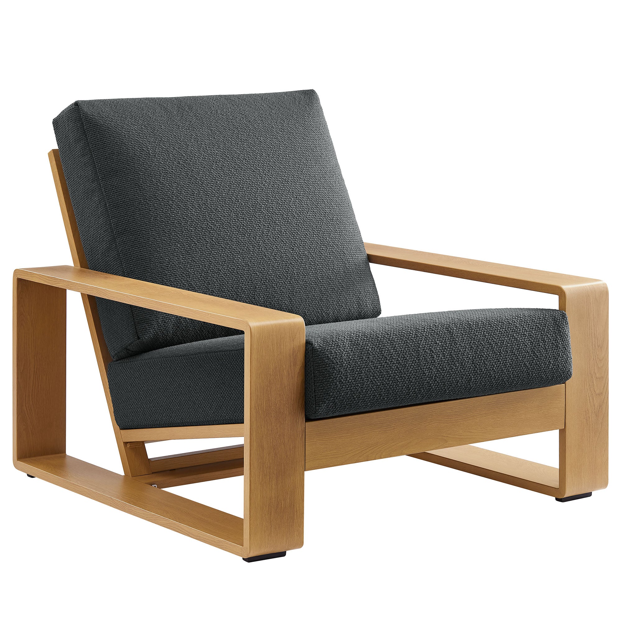 Lirienne Outdoor Patio Aluminum Faux Wood Armchair by Modway - Best Buy Furniture