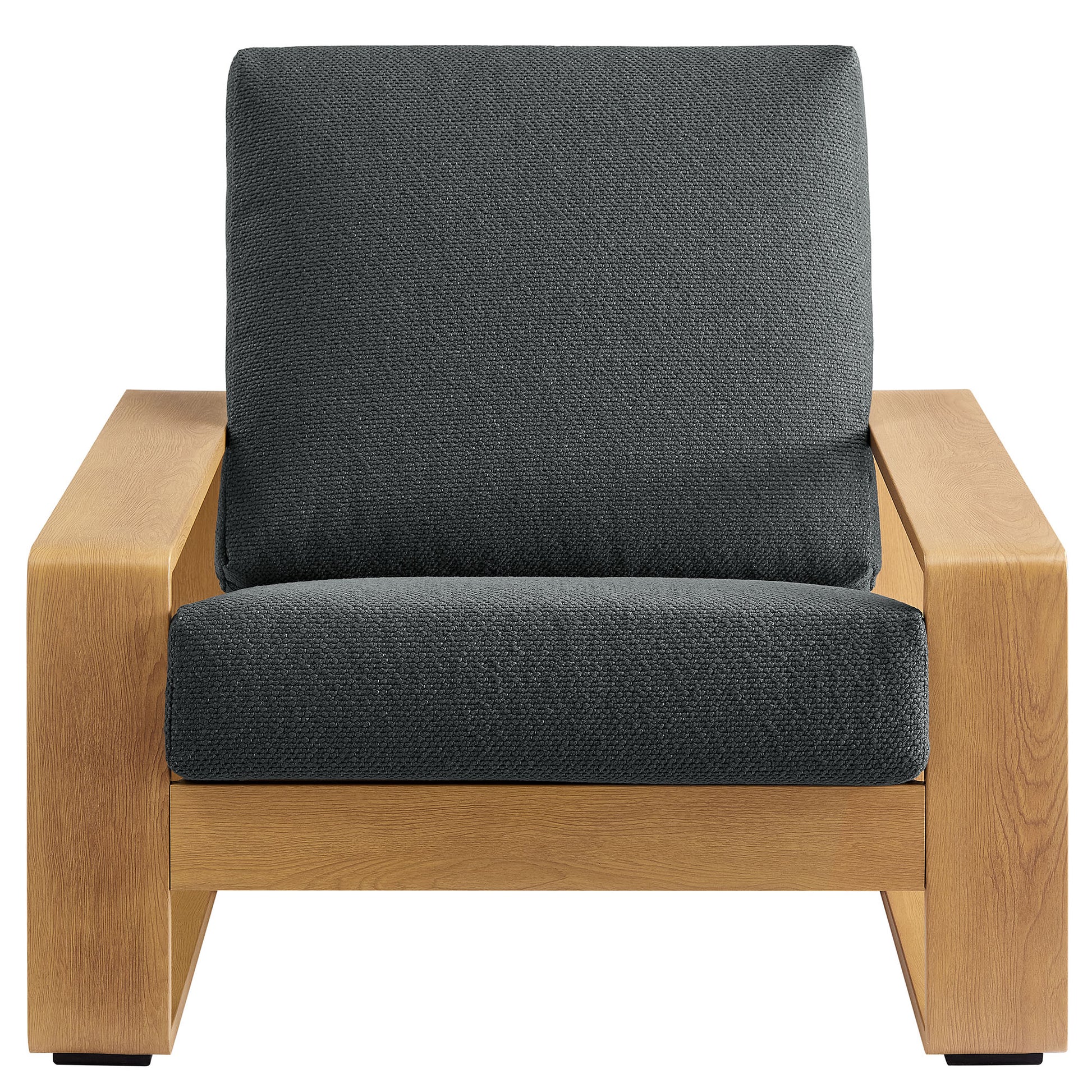 Lirienne Outdoor Patio Aluminum Faux Wood Armchair by Modway - Best Buy Furniture