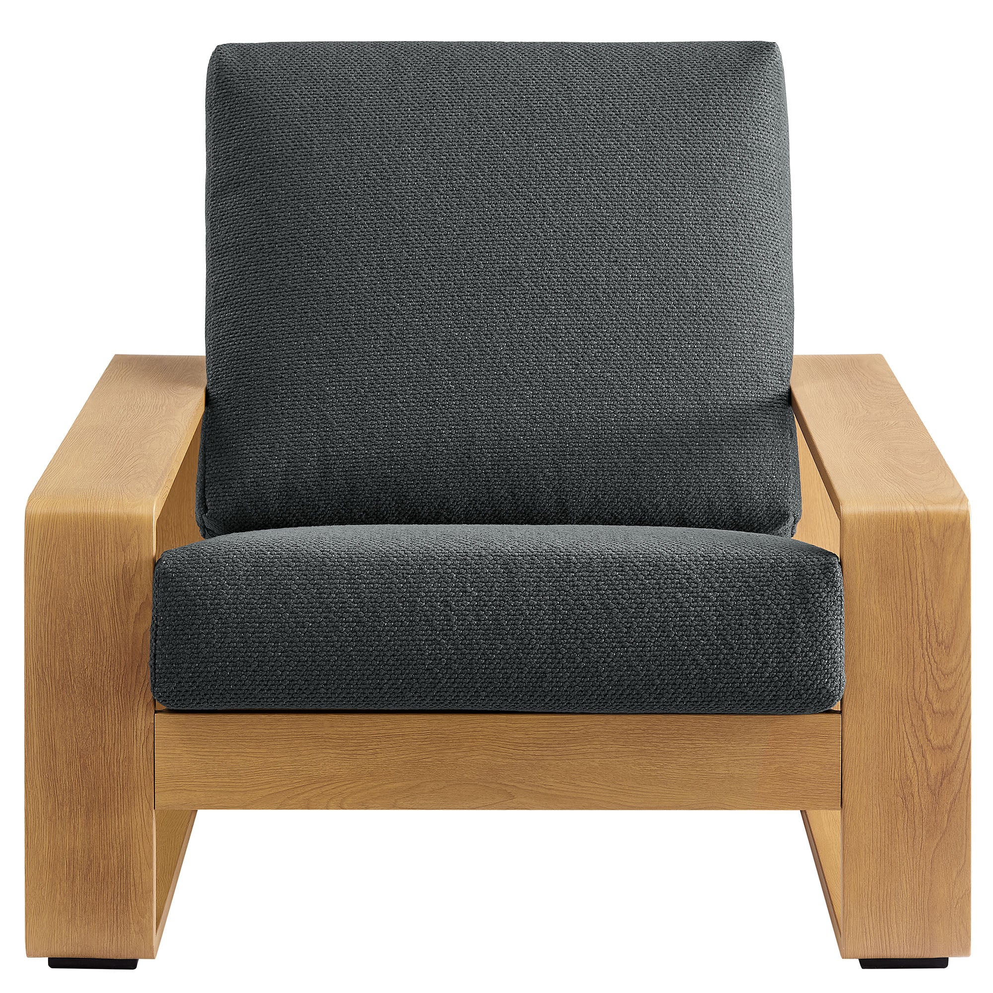 Lirienne Outdoor Patio Aluminum Faux Wood Armchair by Modway - Best Buy Furniture
