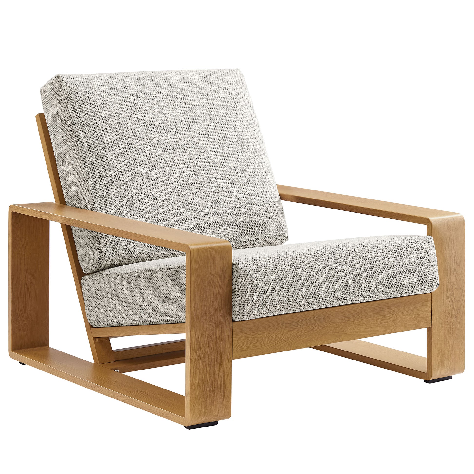 Lirienne Outdoor Patio Aluminum Faux Wood Armchair by Modway - Best Buy Furniture