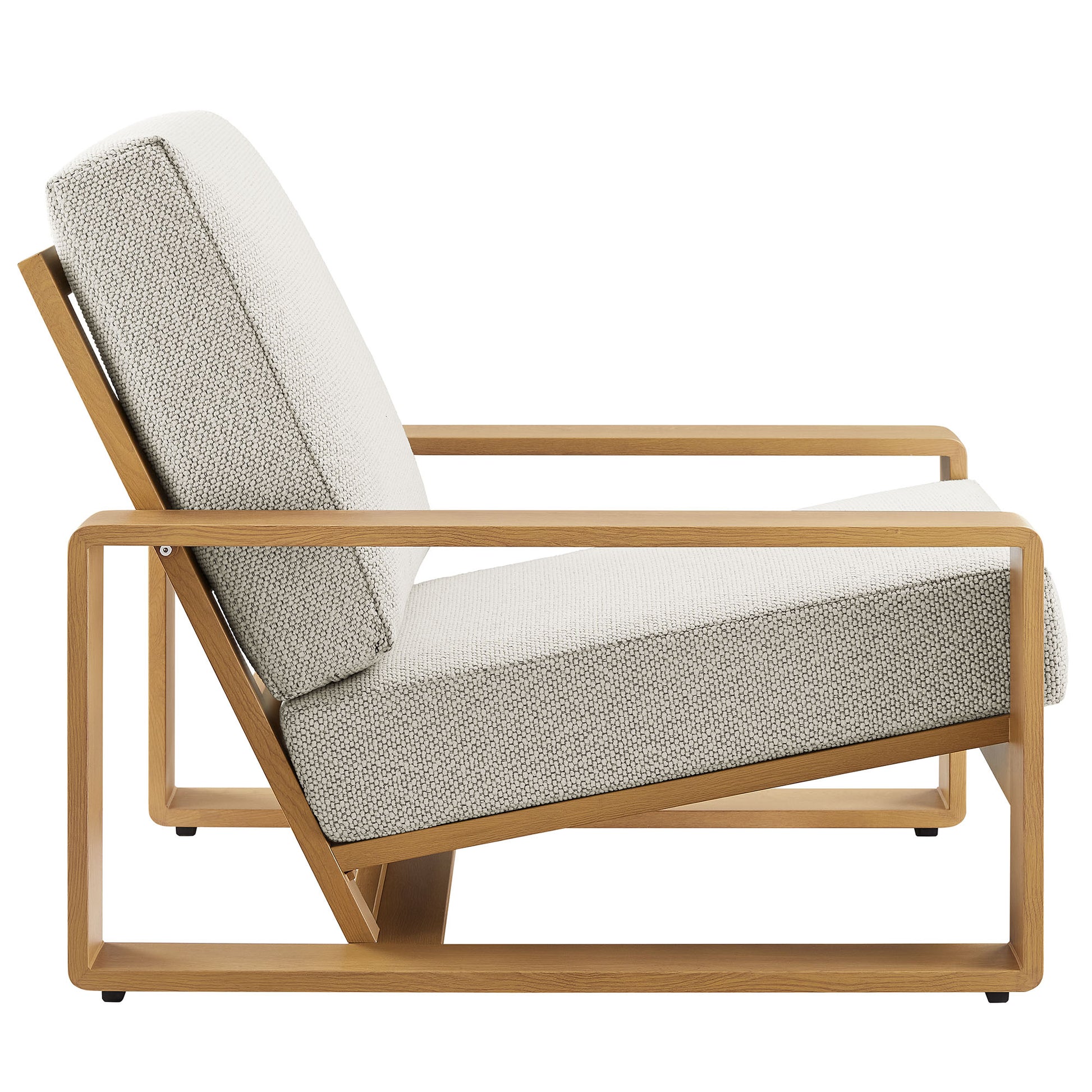 Lirienne Outdoor Patio Aluminum Faux Wood Armchair by Modway - Best Buy Furniture