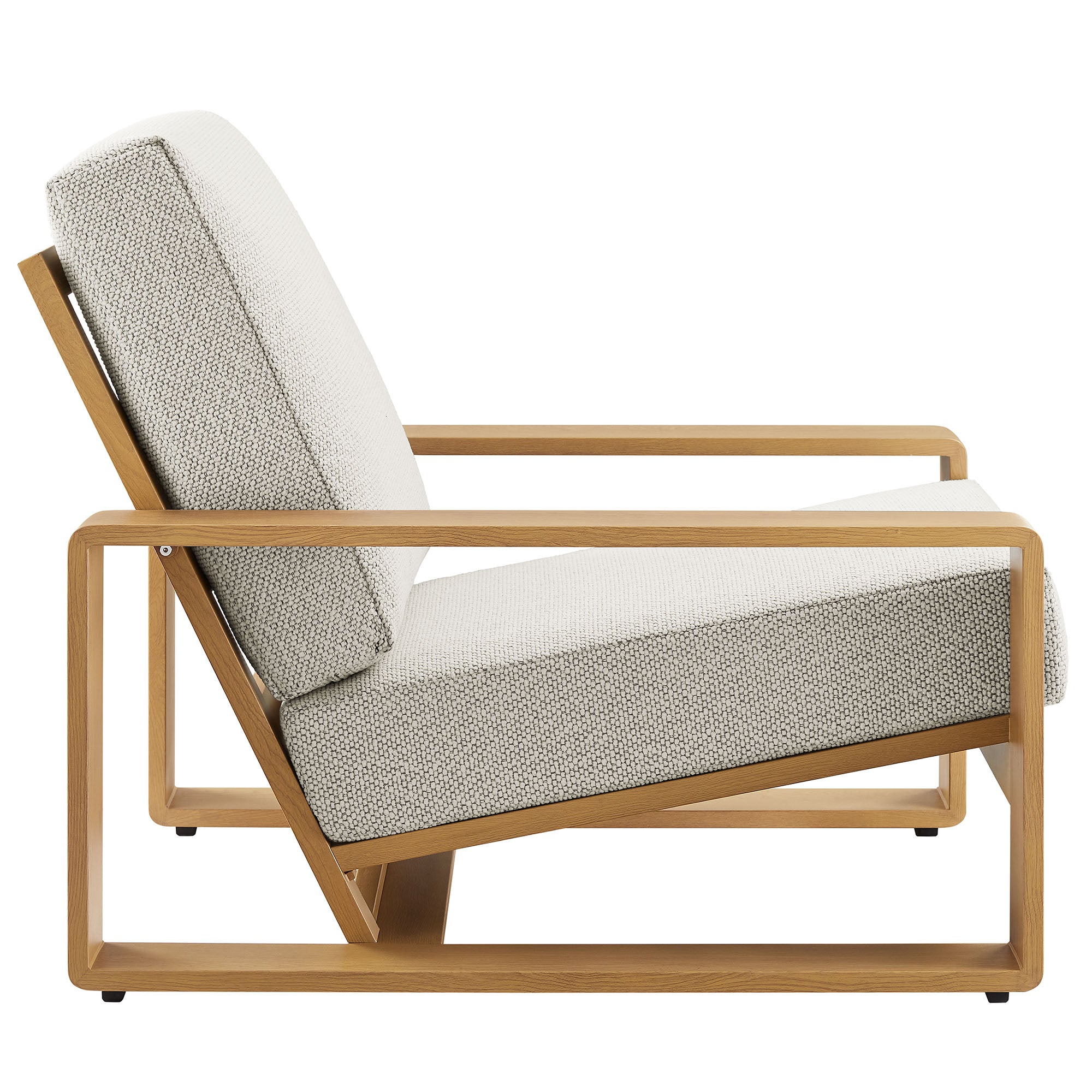 Lirienne Outdoor Patio Aluminum Faux Wood Armchair by Modway - Best Buy Furniture