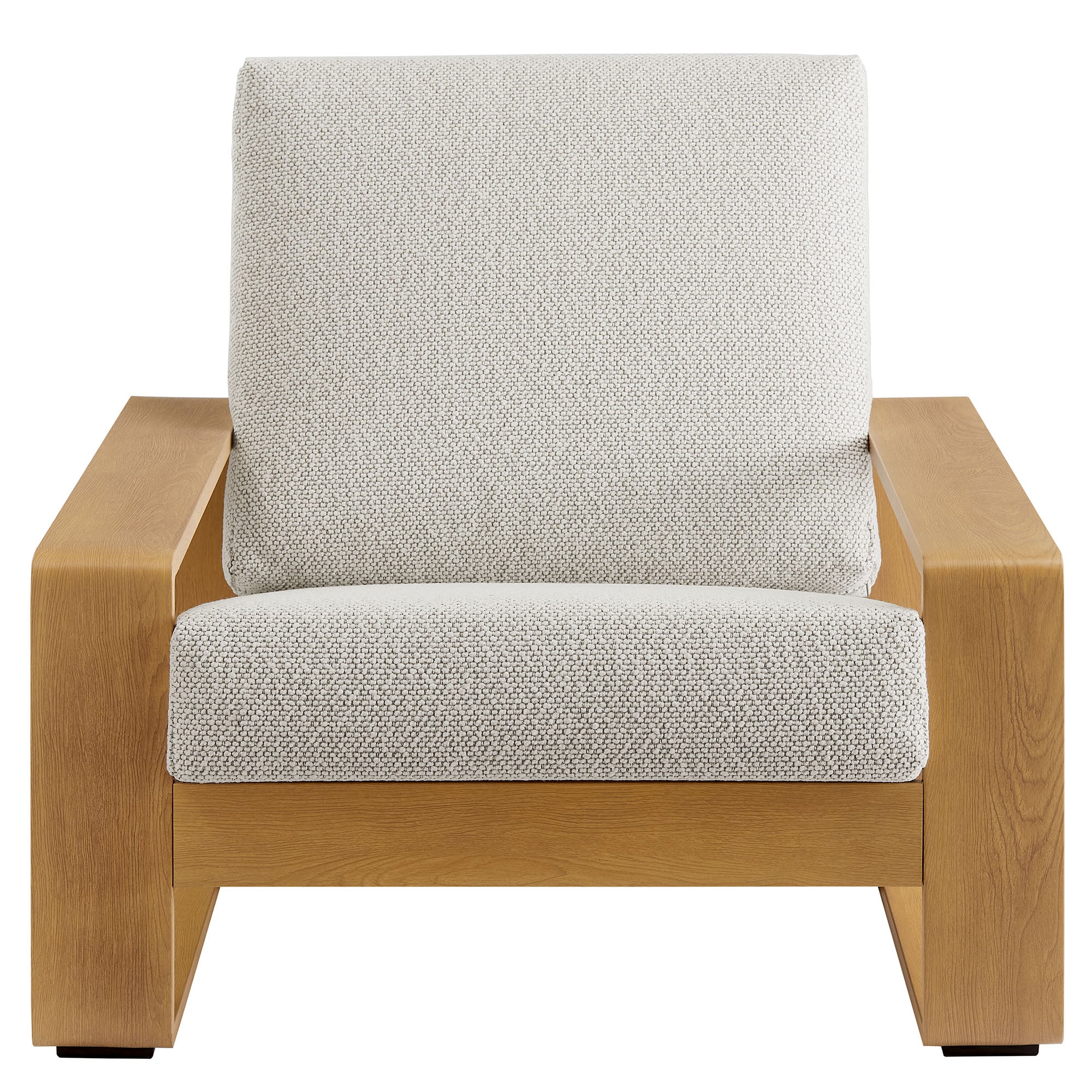 Lirienne Outdoor Patio Aluminum Faux Wood Armchair by Modway - Best Buy Furniture