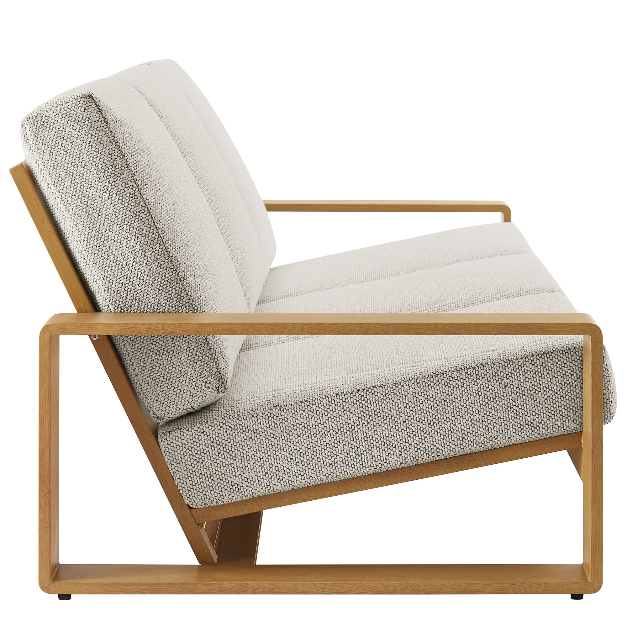 Lirienne 2-Piece Outdoor Patio Aluminum Faux Wood Furniture Set by Modway - Best Buy Furniture