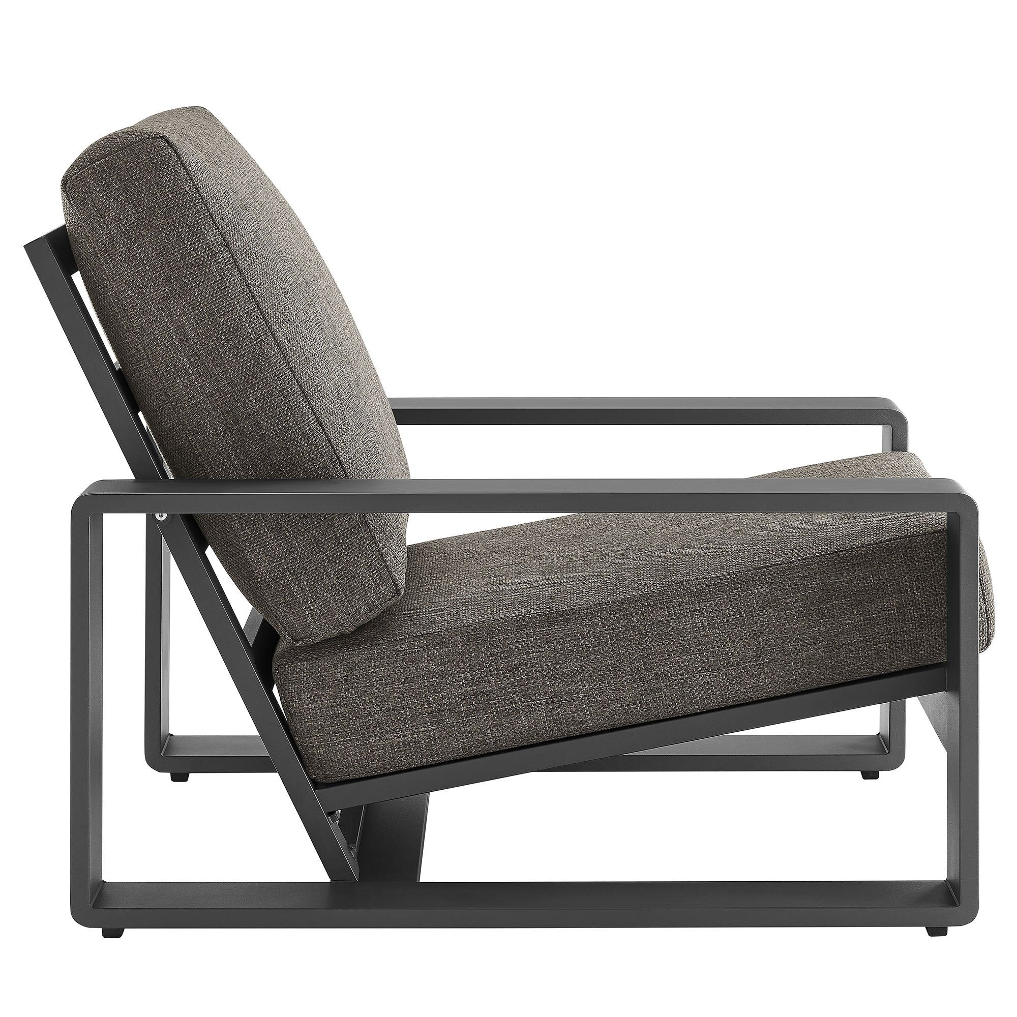 Lirienne Outdoor Patio Aluminum Armchair by Modway - Best Buy Furniture