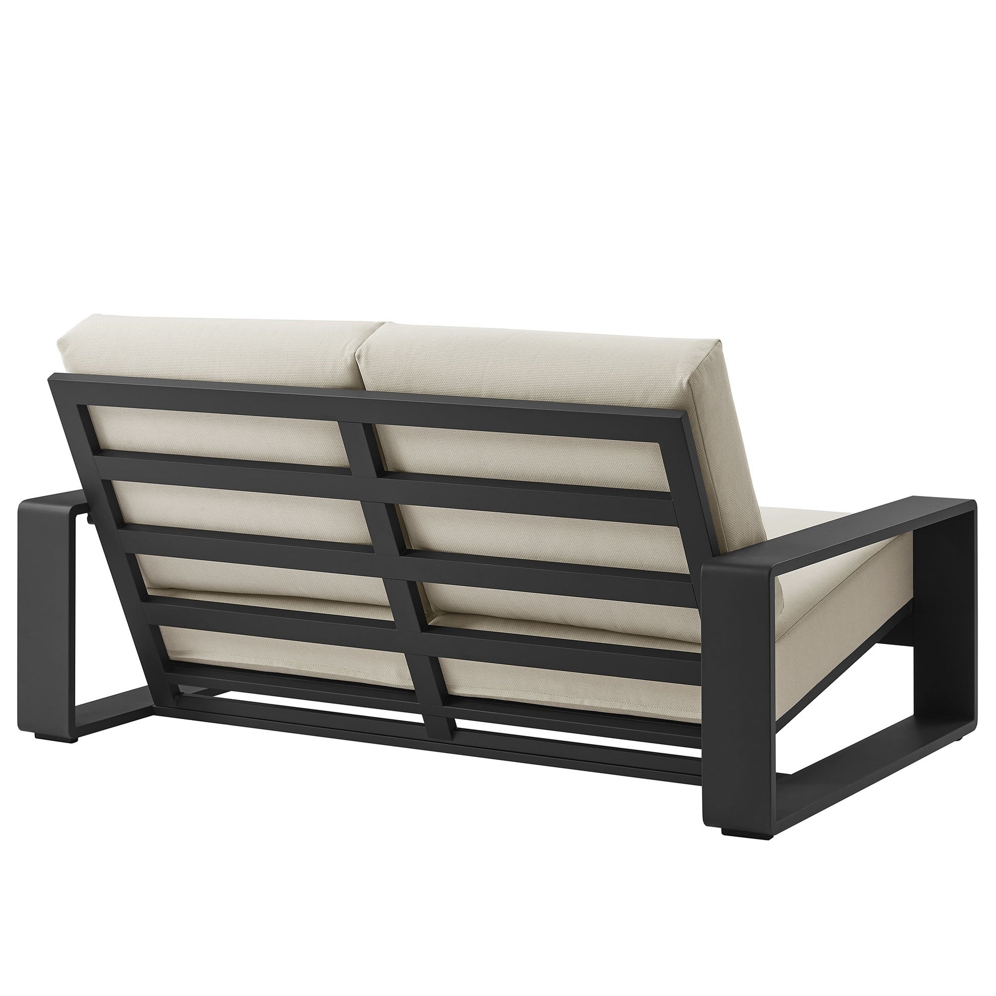 Lirienne Outdoor Patio Aluminum Loveseat by Modway - Best Buy Furniture