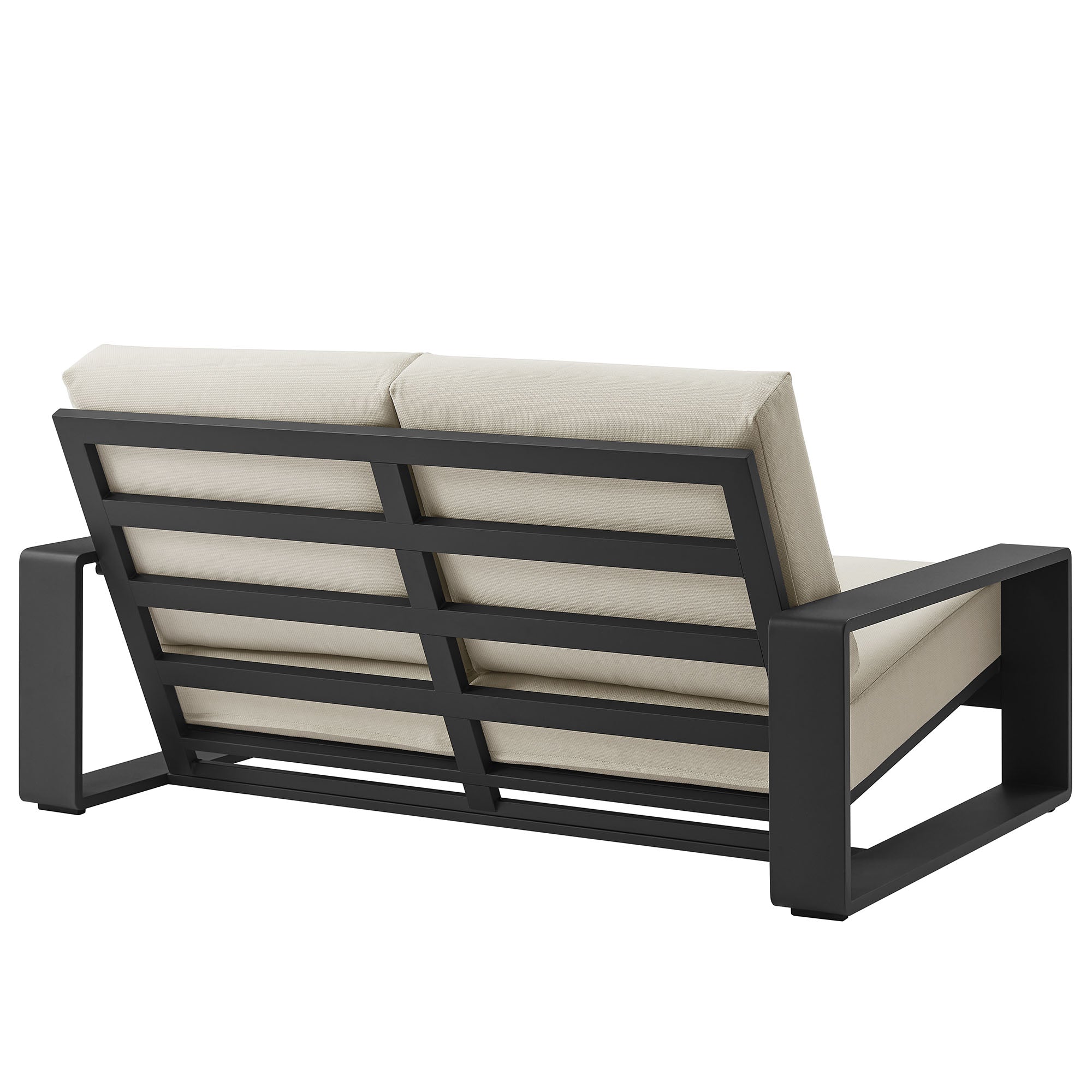 Lirienne Outdoor Patio Aluminum Loveseat by Modway - Best Buy Furniture