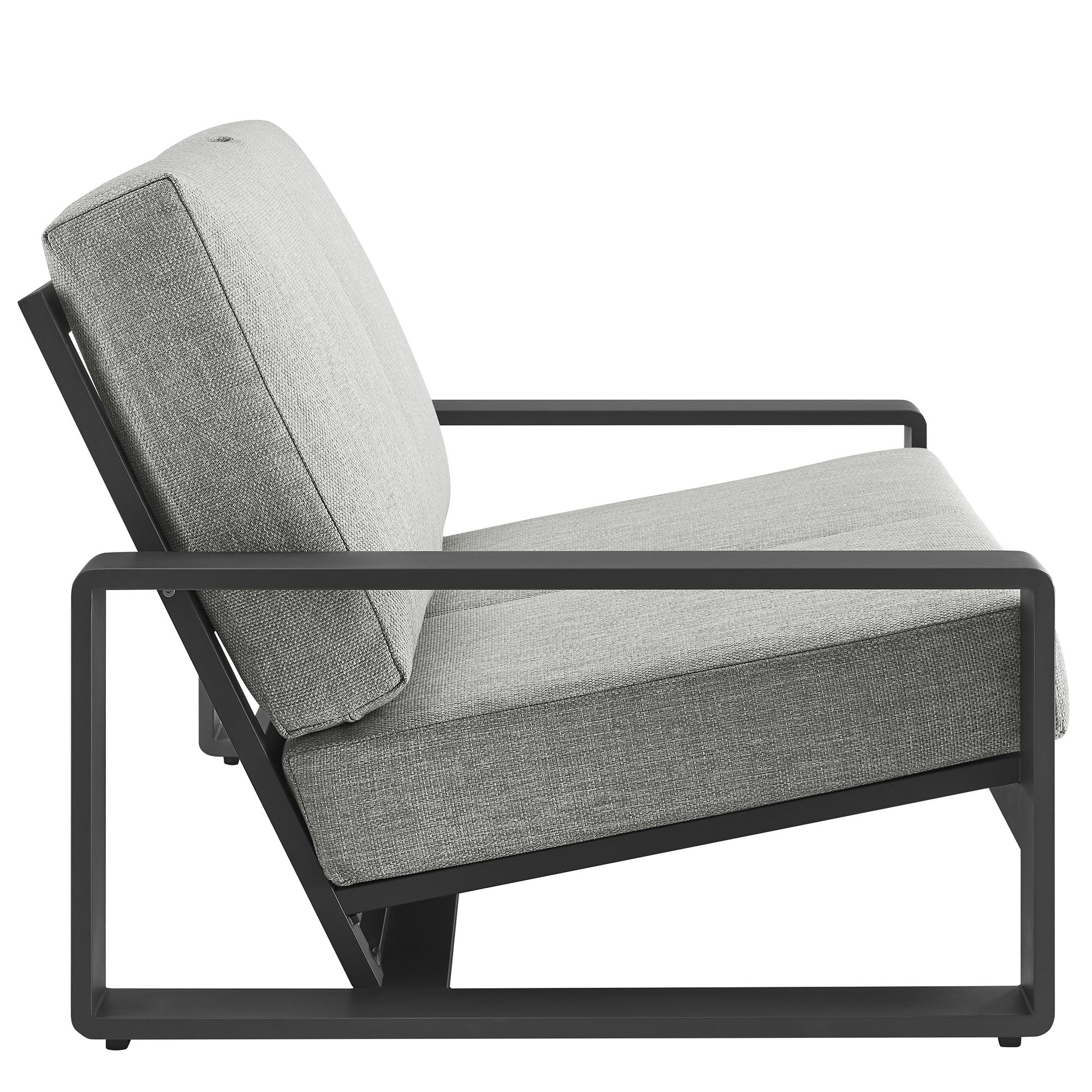 Lirienne Outdoor Patio Aluminum Loveseat by Modway - Best Buy Furniture