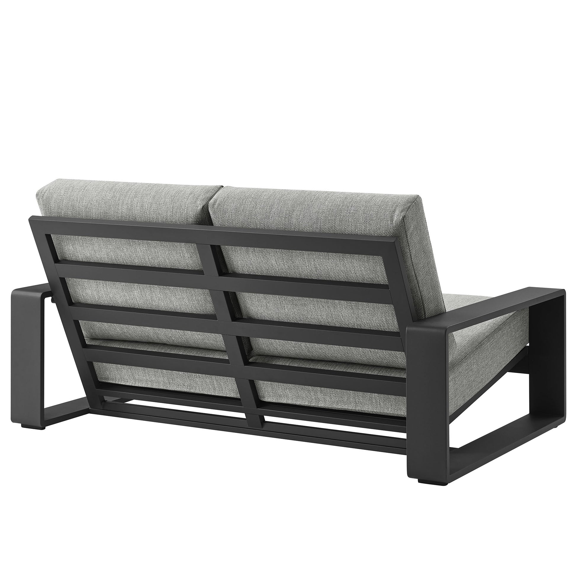 Lirienne Outdoor Patio Aluminum Loveseat by Modway - Best Buy Furniture