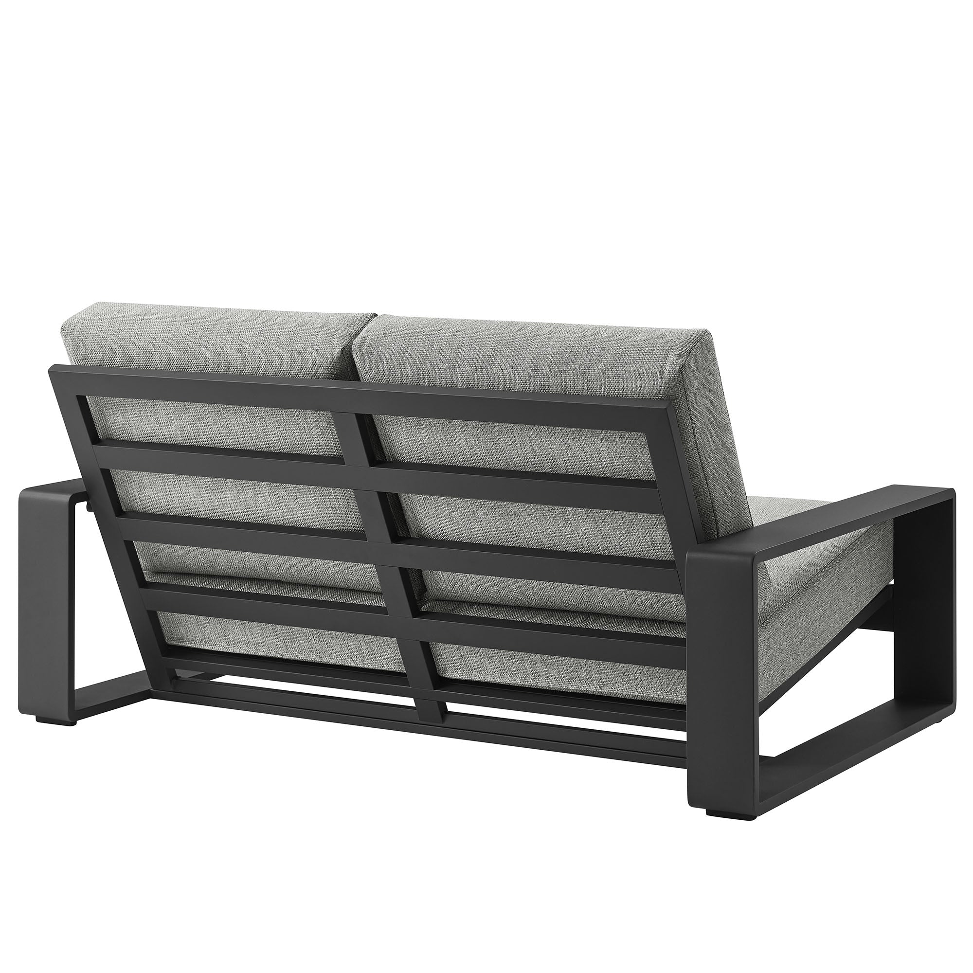 Lirienne Outdoor Patio Aluminum Loveseat by Modway - Best Buy Furniture