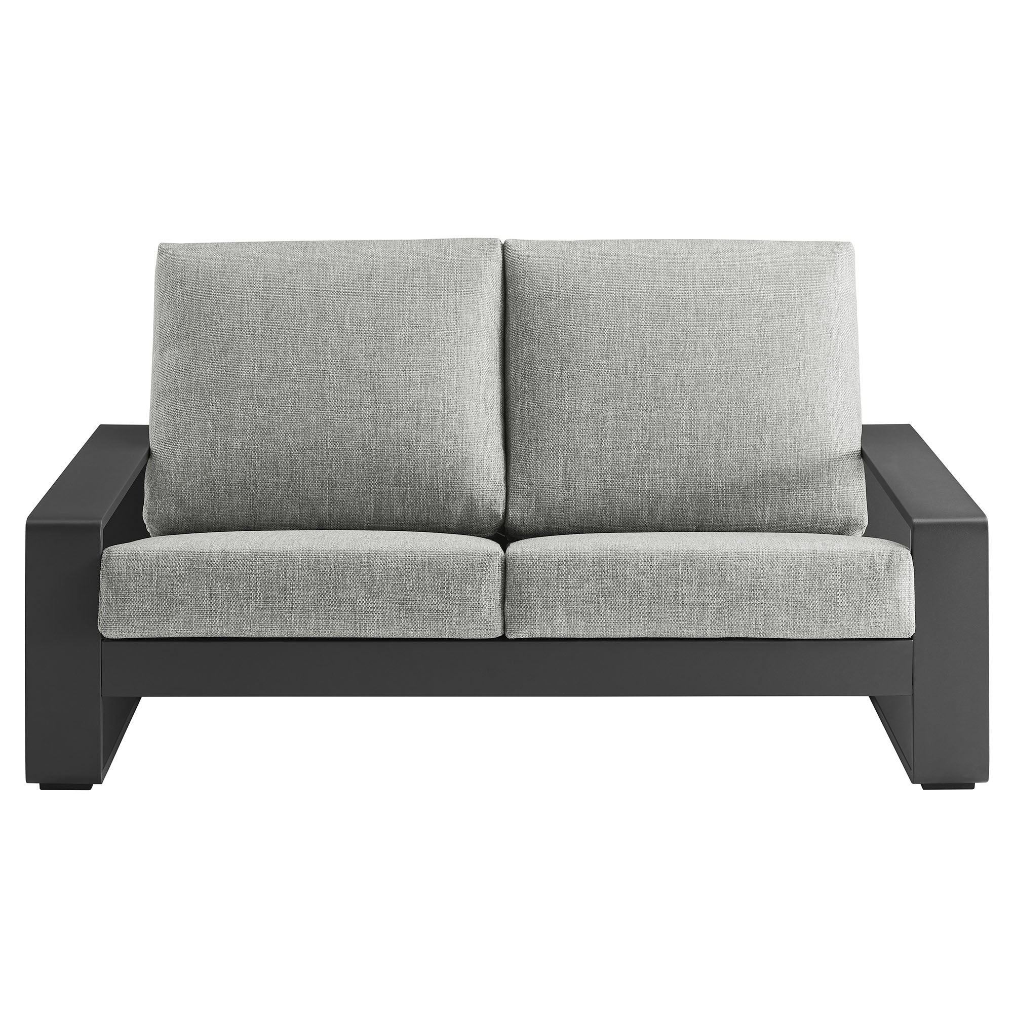 Lirienne Outdoor Patio Aluminum Loveseat by Modway - Best Buy Furniture