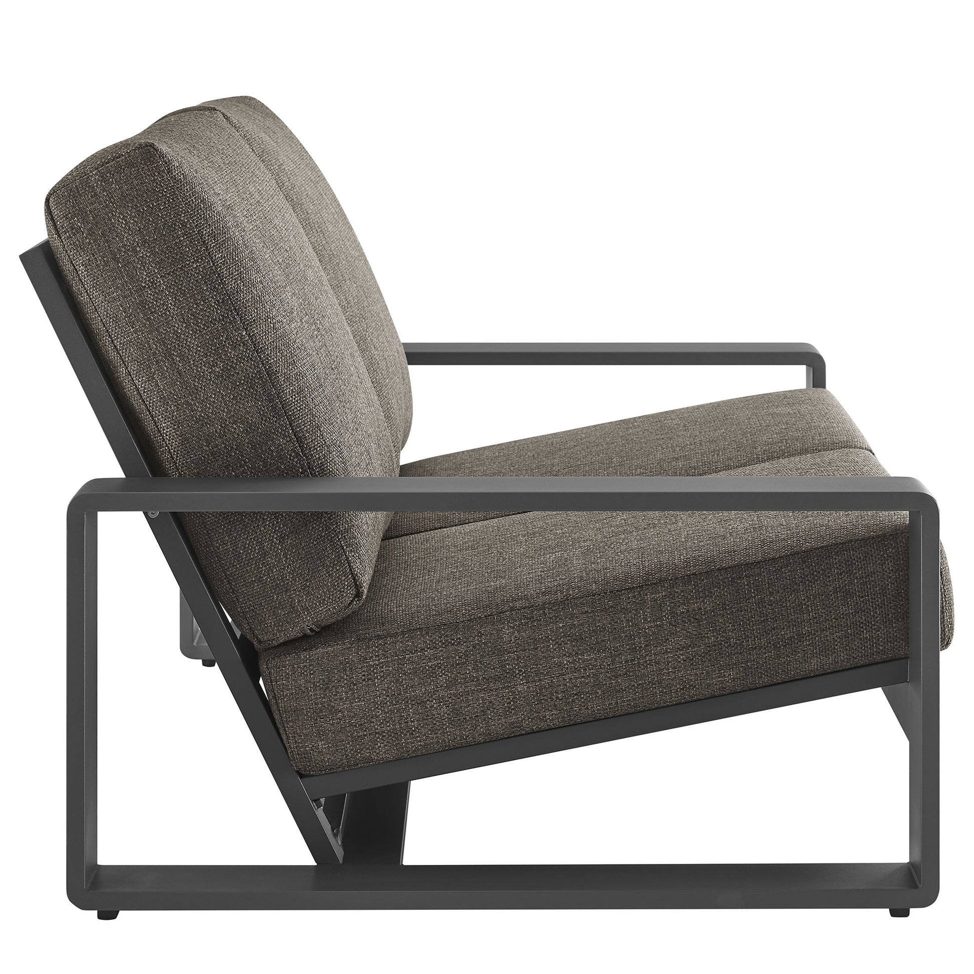 Lirienne Outdoor Patio Aluminum Loveseat by Modway - Best Buy Furniture